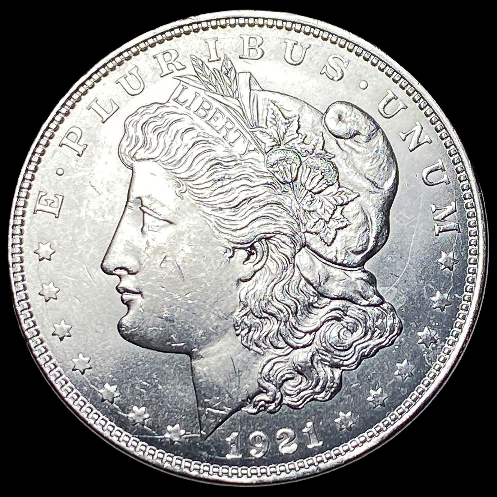 1921 Silver Morgan Dollar UNCIRCULATED: 1921 Silver Morgan Dollar UNCIRCULATED