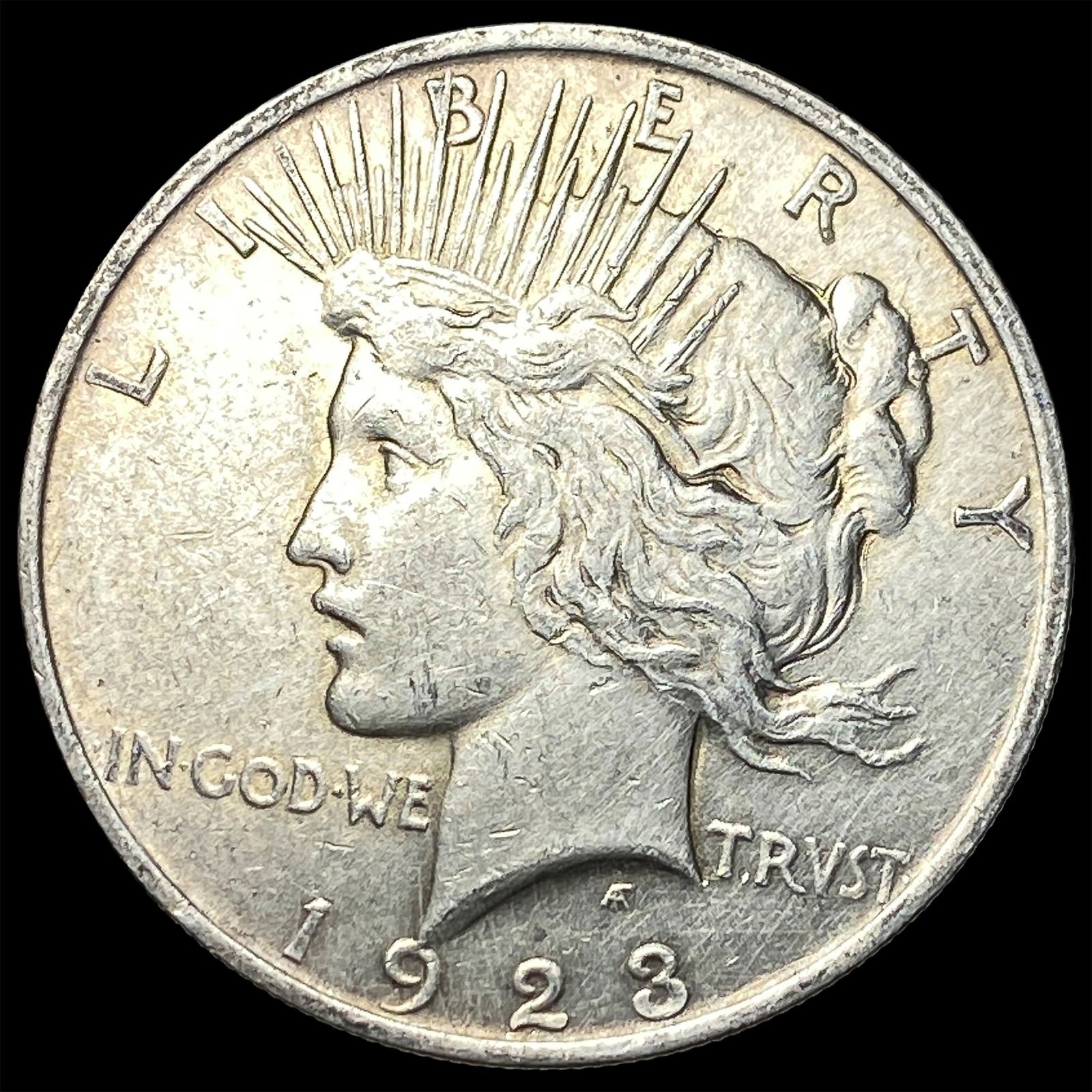 1923 Silver Peace Dollar CHOICE AU: 1923 Silver Peace Dollar CHOICE AU