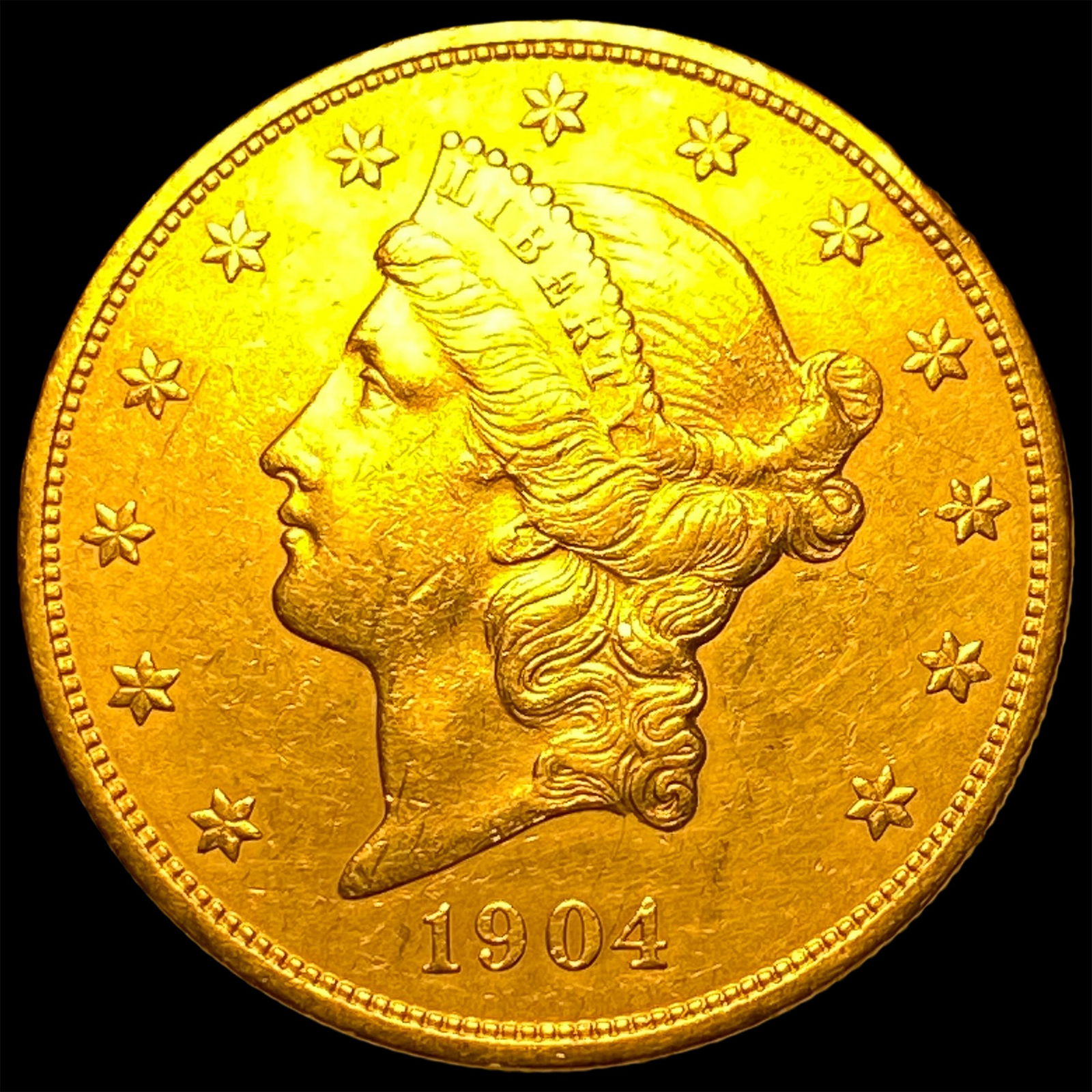1904 Liberty Head $20 Gold Double Eagle UNCIRCULATED (1 of 2)
