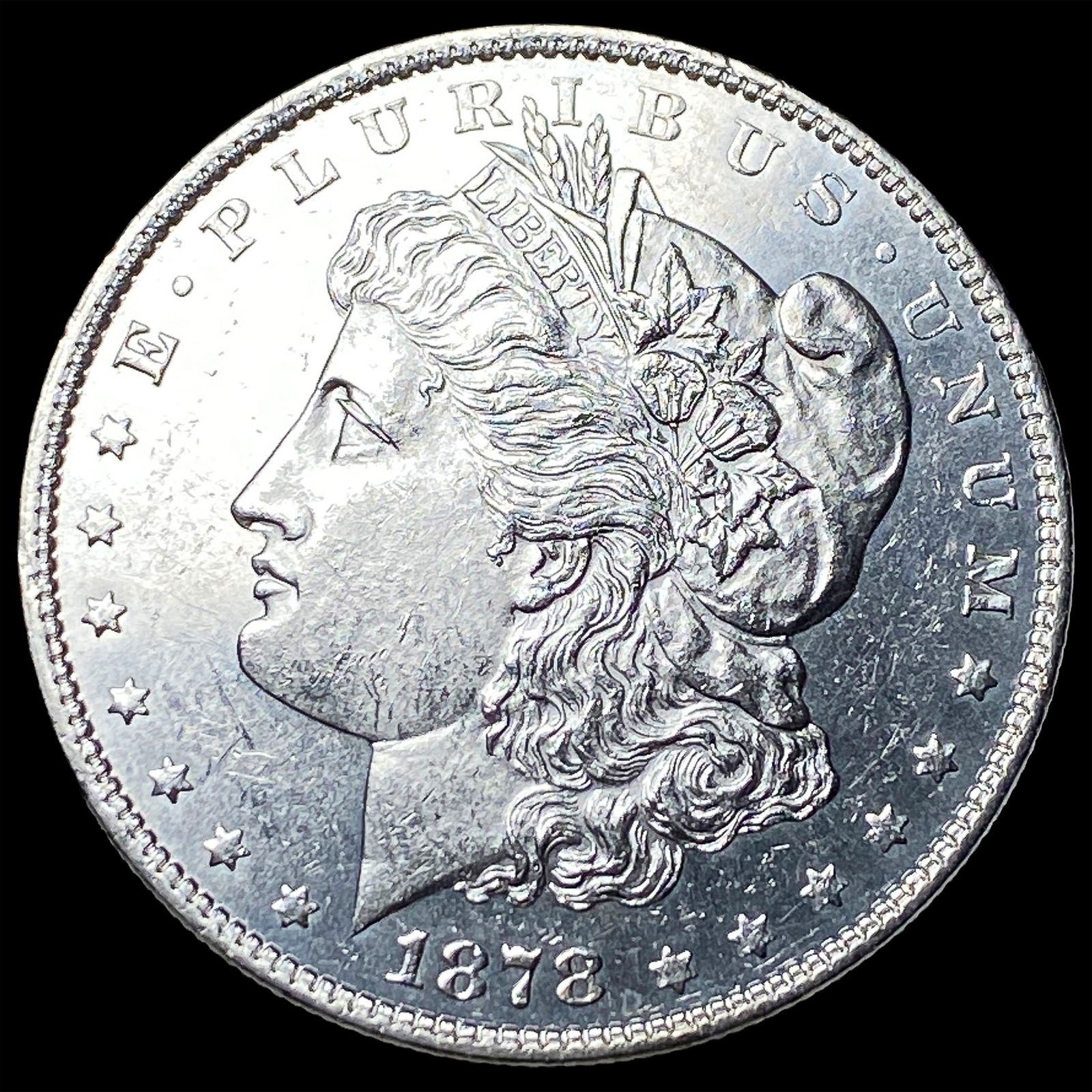 1878 Silver Morgan Dollar UNCIRCULATED: 1878 Silver Morgan Dollar UNCIRCULATED