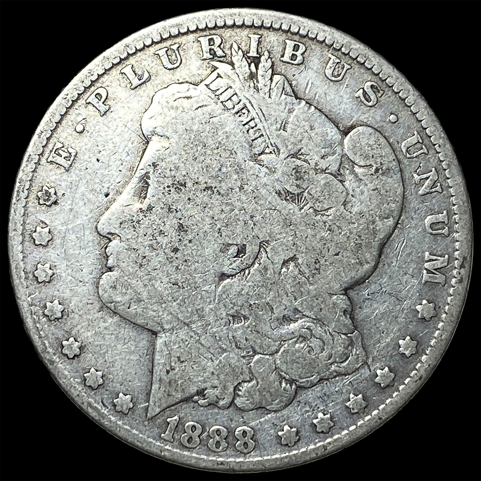 1888-O Silver Morgan Dollar NICELY CIRCULATED: 1888-O Silver Morgan Dollar NICELY CIRCULATED