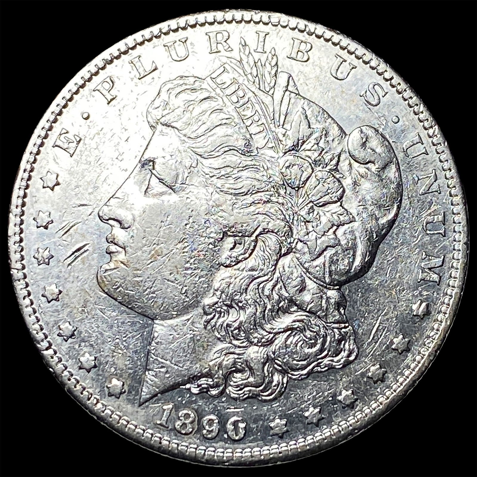 1896-S Silver Morgan Dollar CLOSELY UNCIRCULATED: 1896-S Silver Morgan Dollar CLOSELY UNCIRCULATED