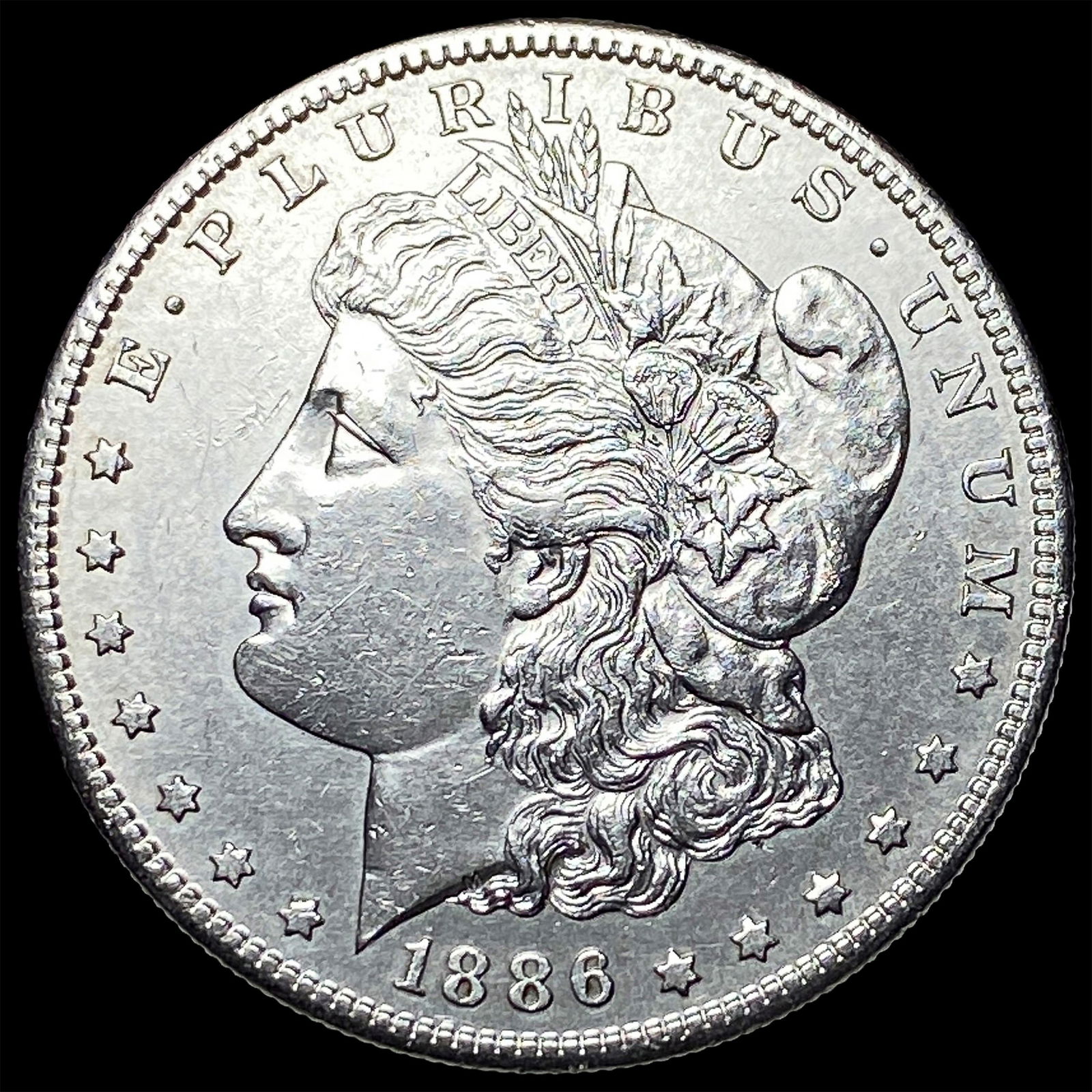 1886-S Silver Morgan Dollar UNCIRCULATED: 1886-S Silver Morgan Dollar UNCIRCULATED