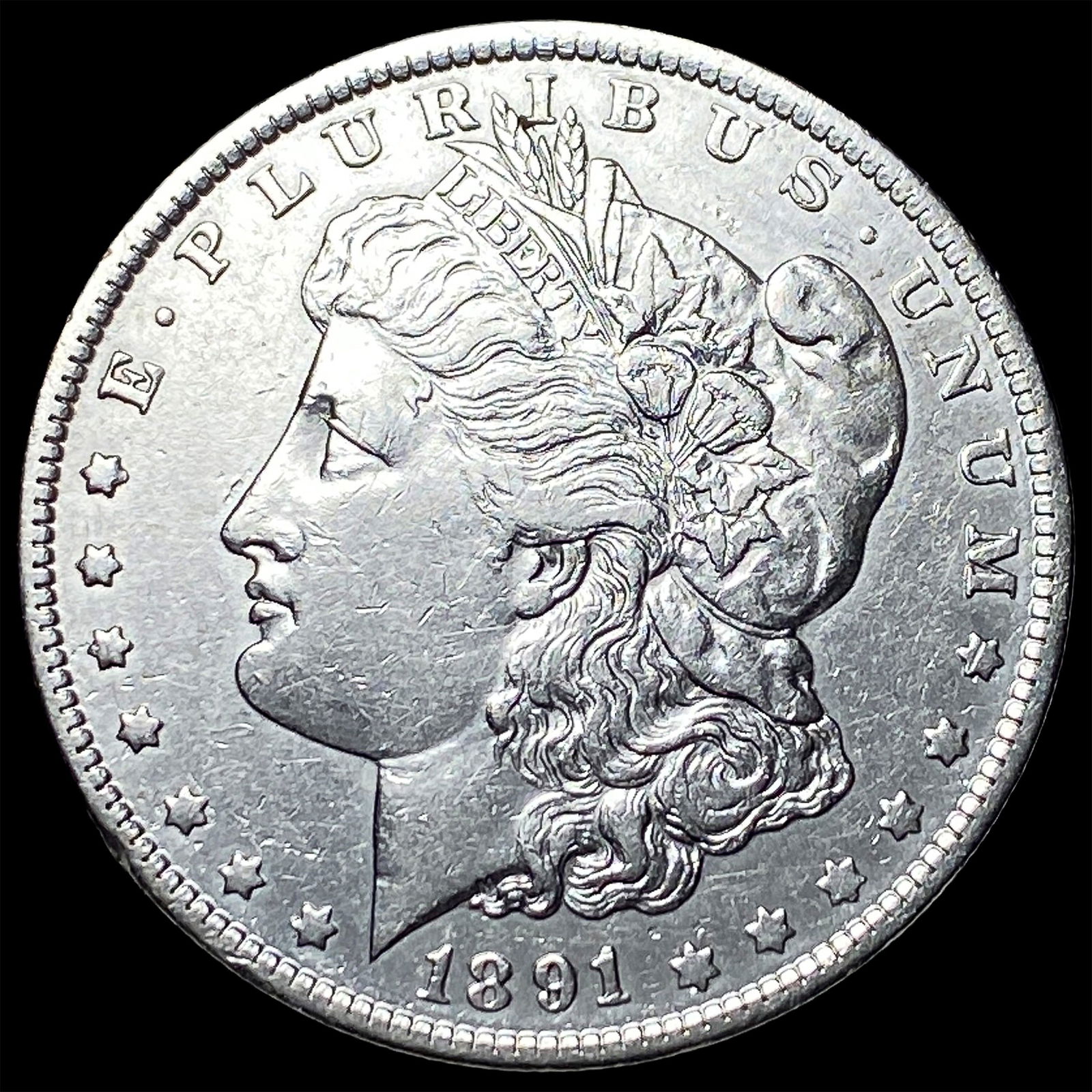 1891-O Silver Morgan Dollar CLOSELY UNCIRCULATED: 1891-O Silver Morgan Dollar CLOSELY UNCIRCULATED
