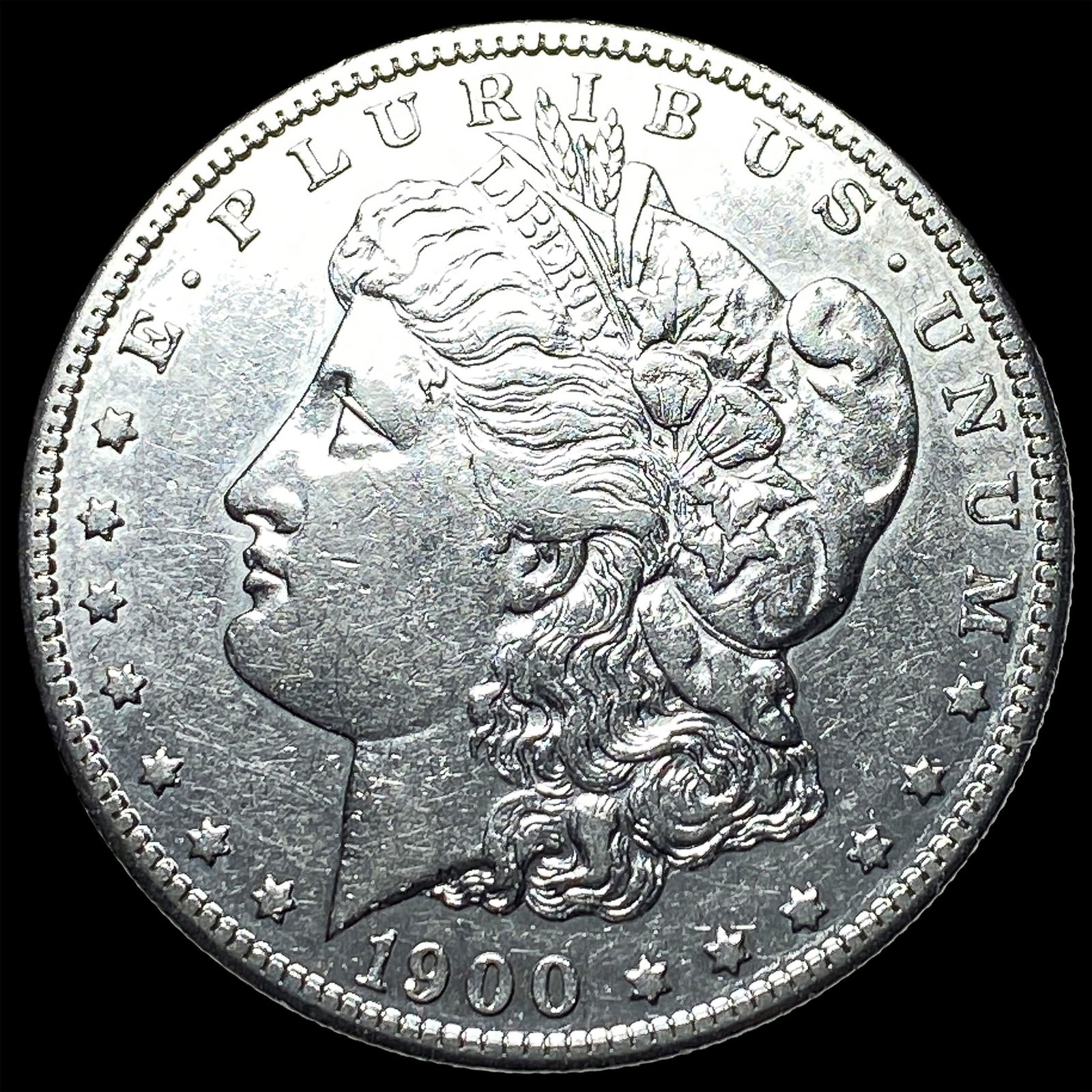 1900-S Silver Morgan Dollar CLOSELY UNCIRCULATED: 1900-S Silver Morgan Dollar CLOSELY UNCIRCULATED