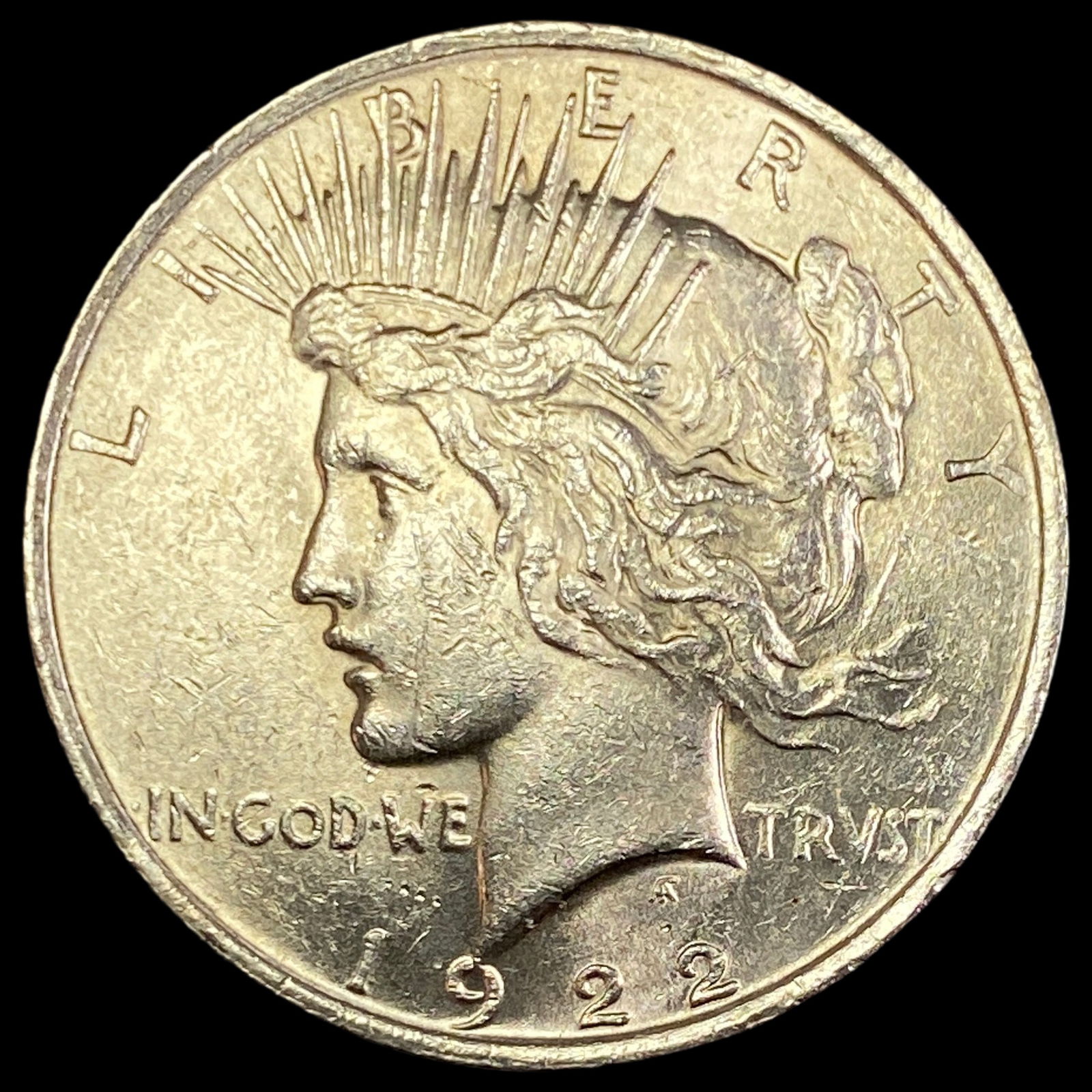 1922 Silver Peace Dollar UNCIRCULATED: 1922 Silver Peace Dollar UNCIRCULATED
