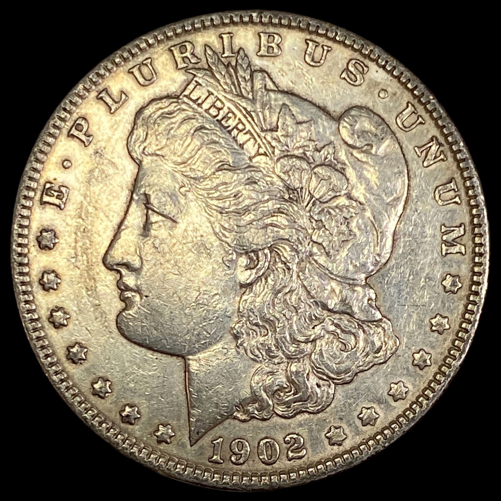 1902 Morgan Silver Dollar CHOICE AU: 1902 Morgan Silver Dollar CHOICE AU