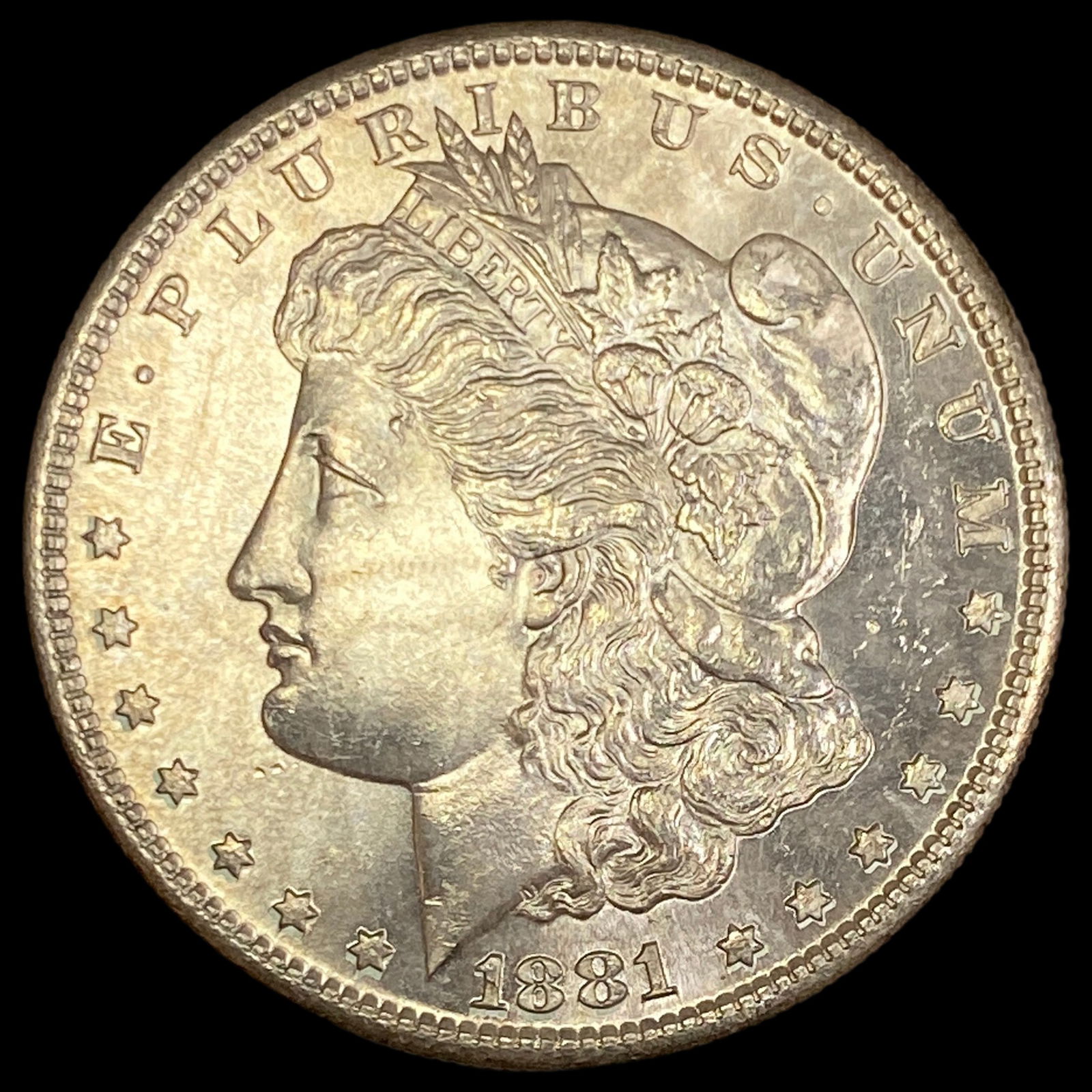 1881-S Silver Morgan Dollar UNCIRCULATED: 1881-S Silver Morgan Dollar UNCIRCULATED
