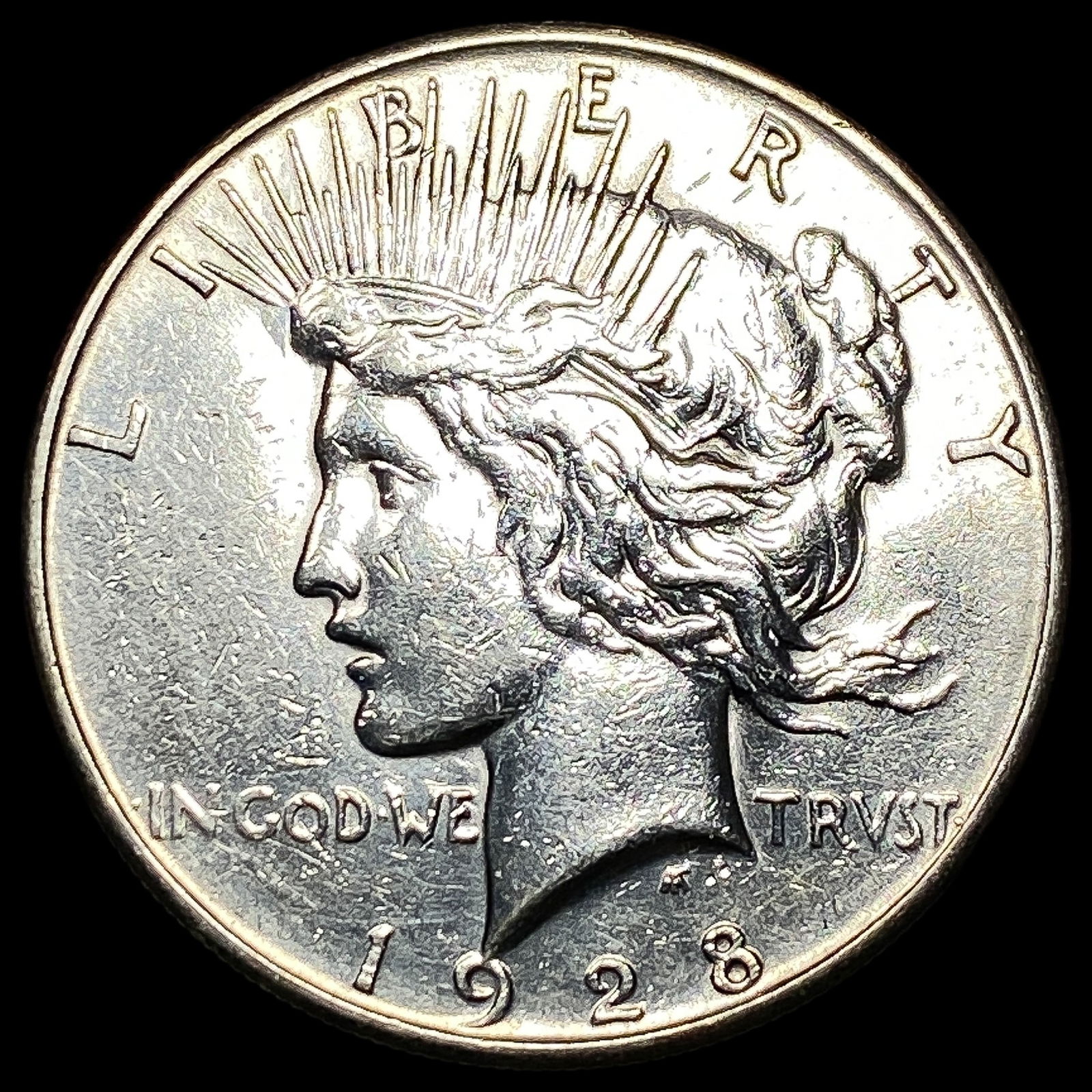 1928-S Peace Silver Dollar CLOSELY UNCIRCULATED (1 of 2)
