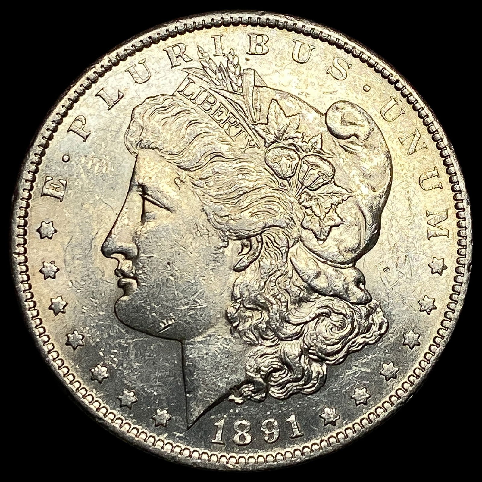 1891-S Morgan Silver Dollar UNCIRCULATED: 1891-S Morgan Silver Dollar UNCIRCULATED