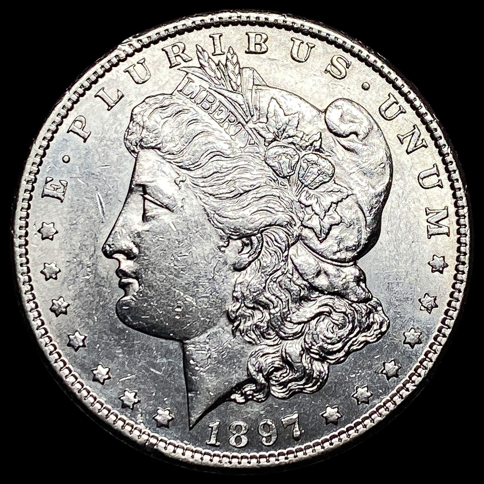 1897-S Silver Morgan Dollar UNCIRCULATED: 1897-S Silver Morgan Dollar UNCIRCULATED