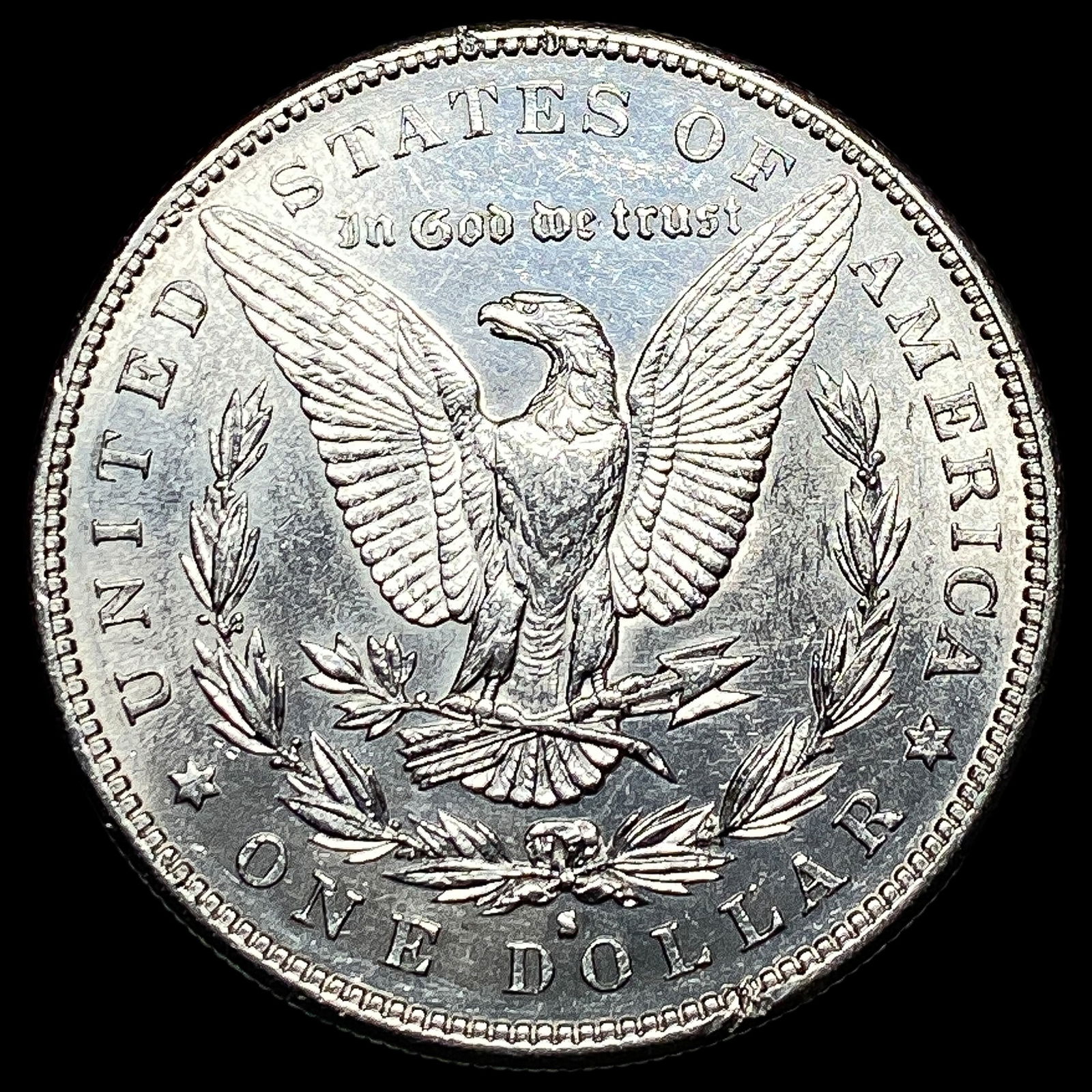 1890-S Morgan Silver Dollar UNCIRCULATED - 2