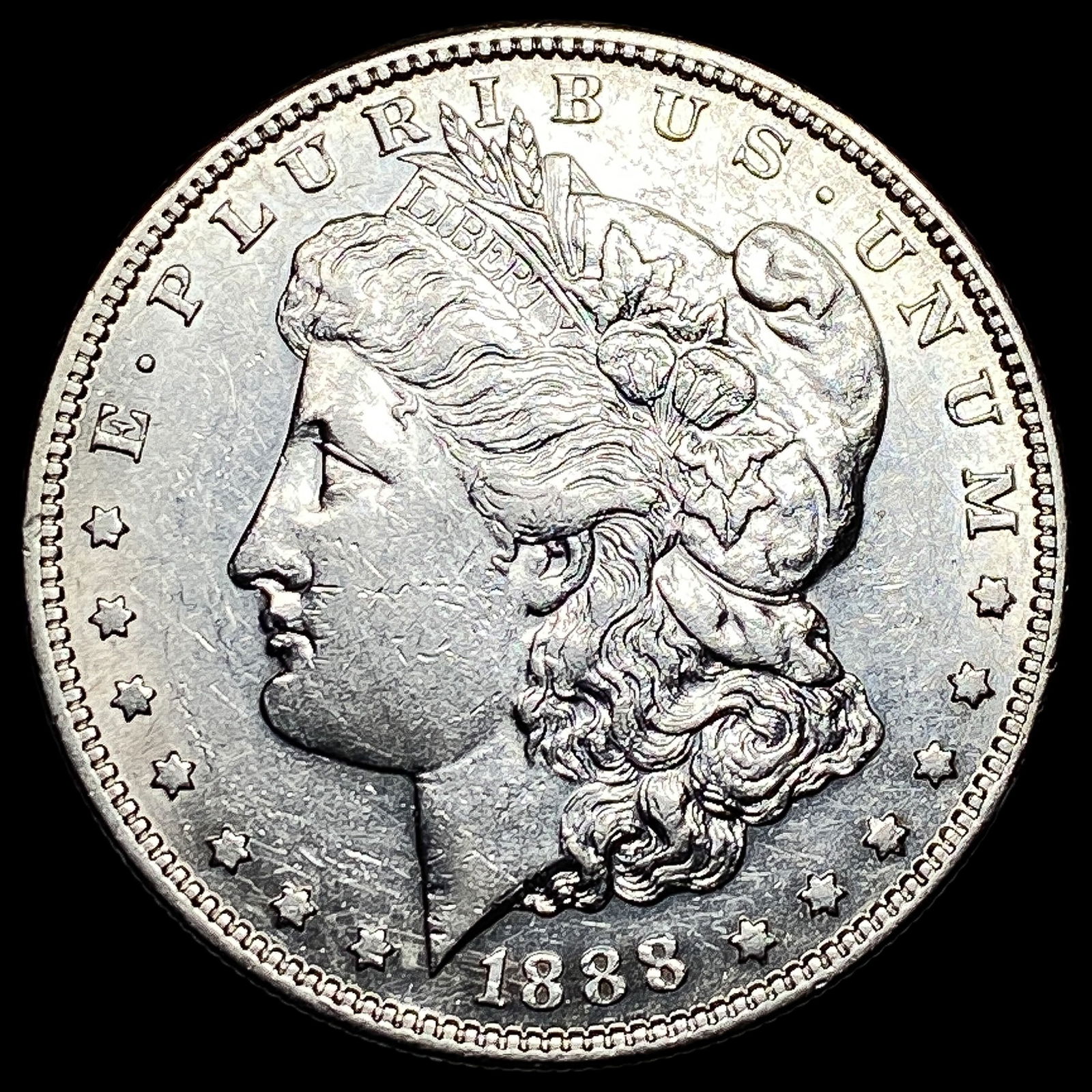 1888-S Silver Morgan Dollar CLOSELY UNCIRCULATED: 1888-S Silver Morgan Dollar CLOSELY UNCIRCULATED