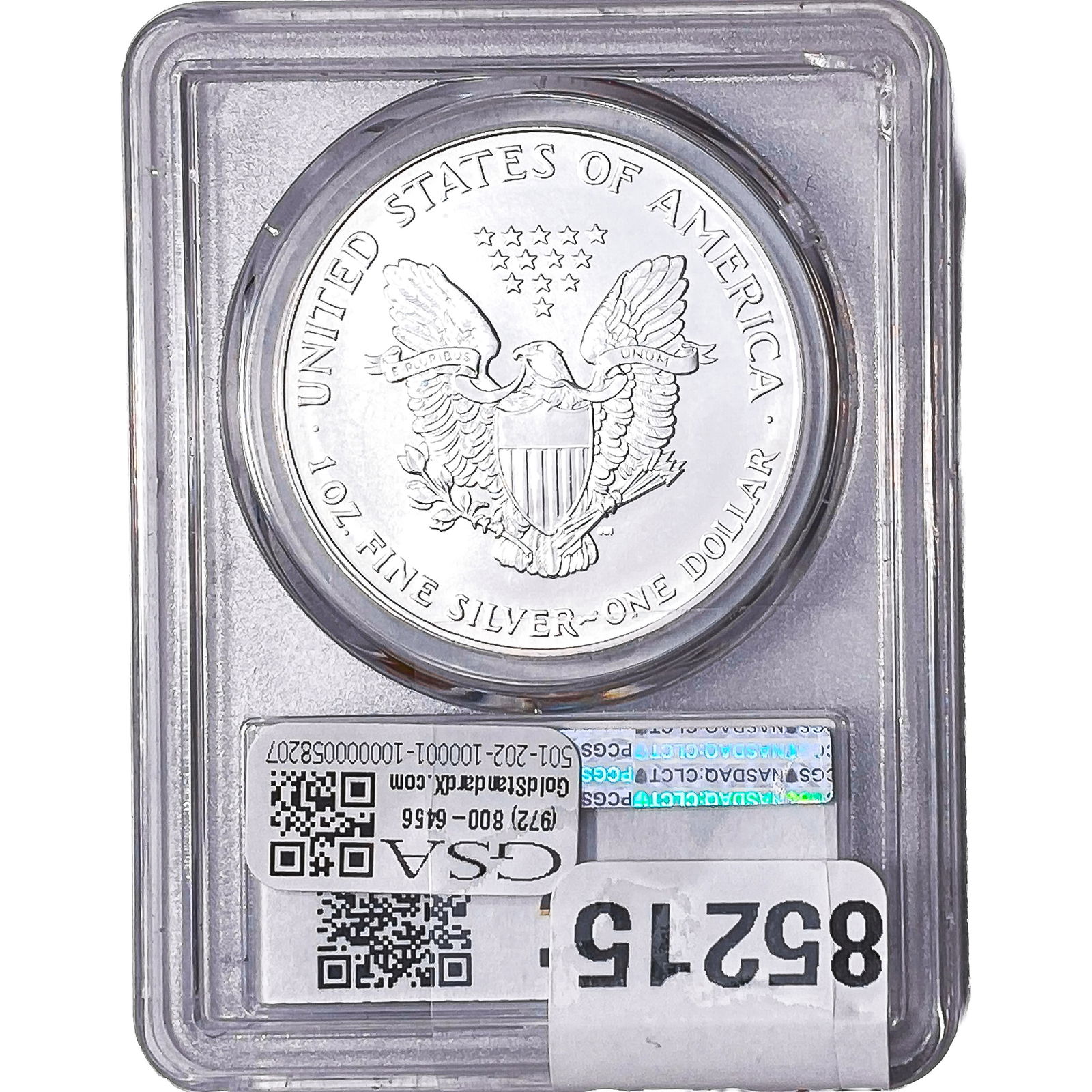 1993 Silver Eagle PCGS MS69 - 2
