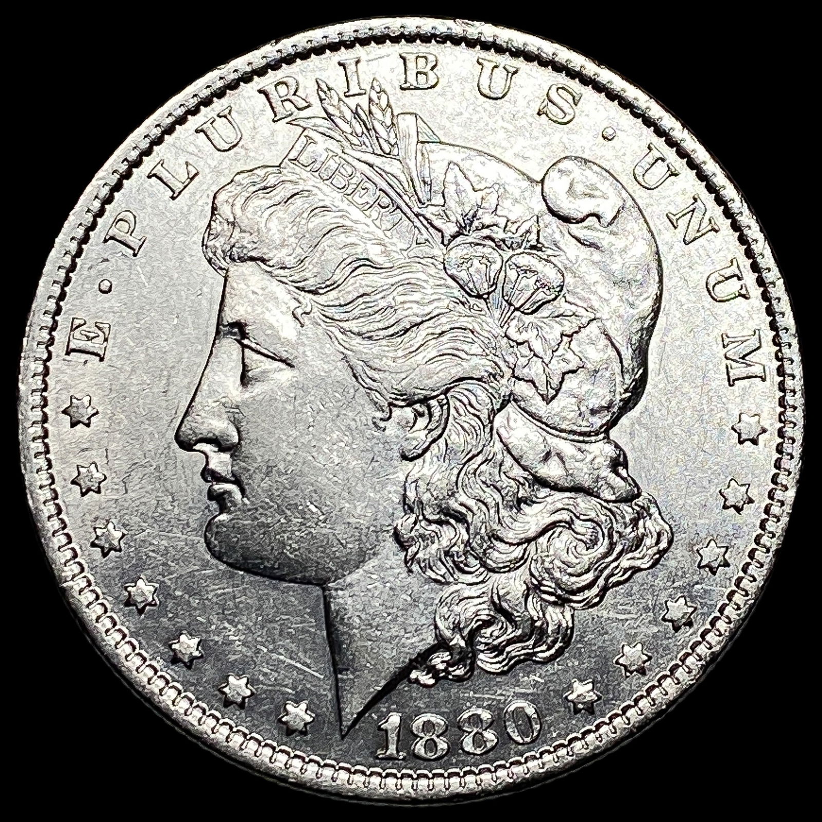 1880-O Micro O Silver Morgan Dollar UNCIRCULATED: 1880-O Micro O Silver Morgan Dollar UNCIRCULATED