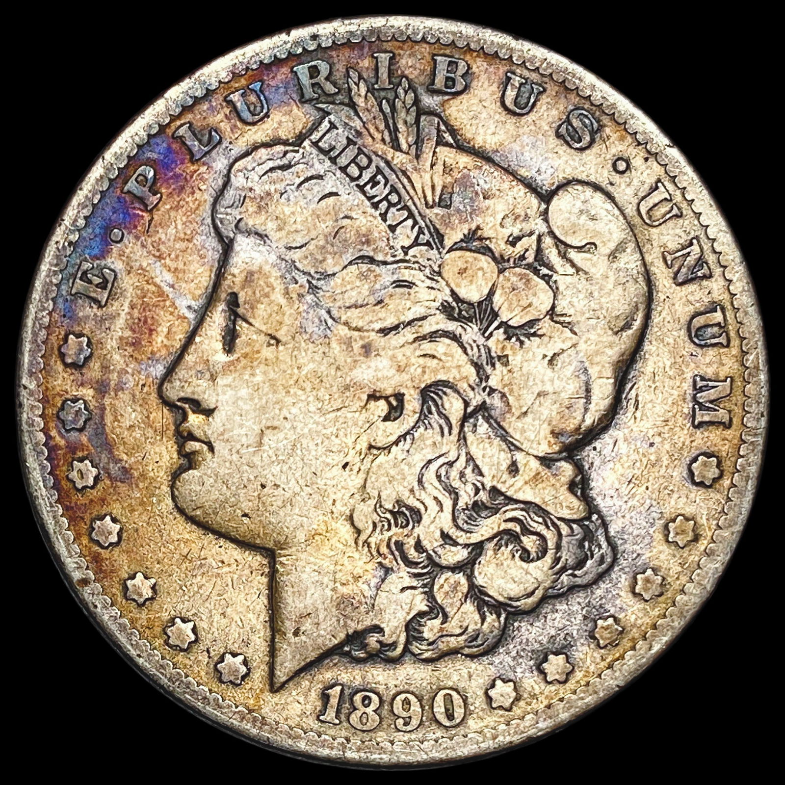 1890-CC Silver Morgan Dollar NICELY CIRCULATED: 1890-CC Silver Morgan Dollar NICELY CIRCULATED