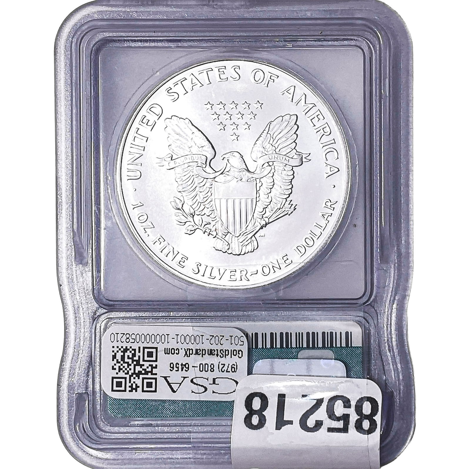 1993 Silver Eagle ICG MS69 - 2