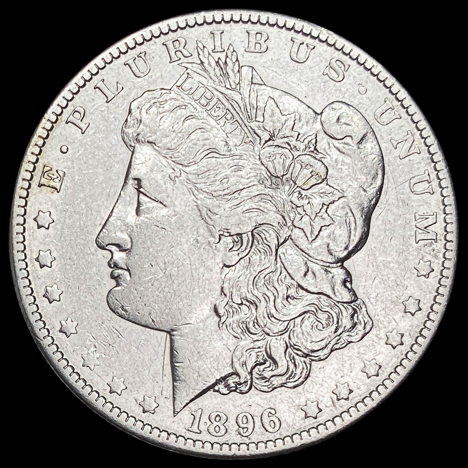 1896-O Silver Morgan Dollar NEARLY UNCIRCULATED: 1896-O Silver Morgan Dollar NEARLY UNCIRCULATED