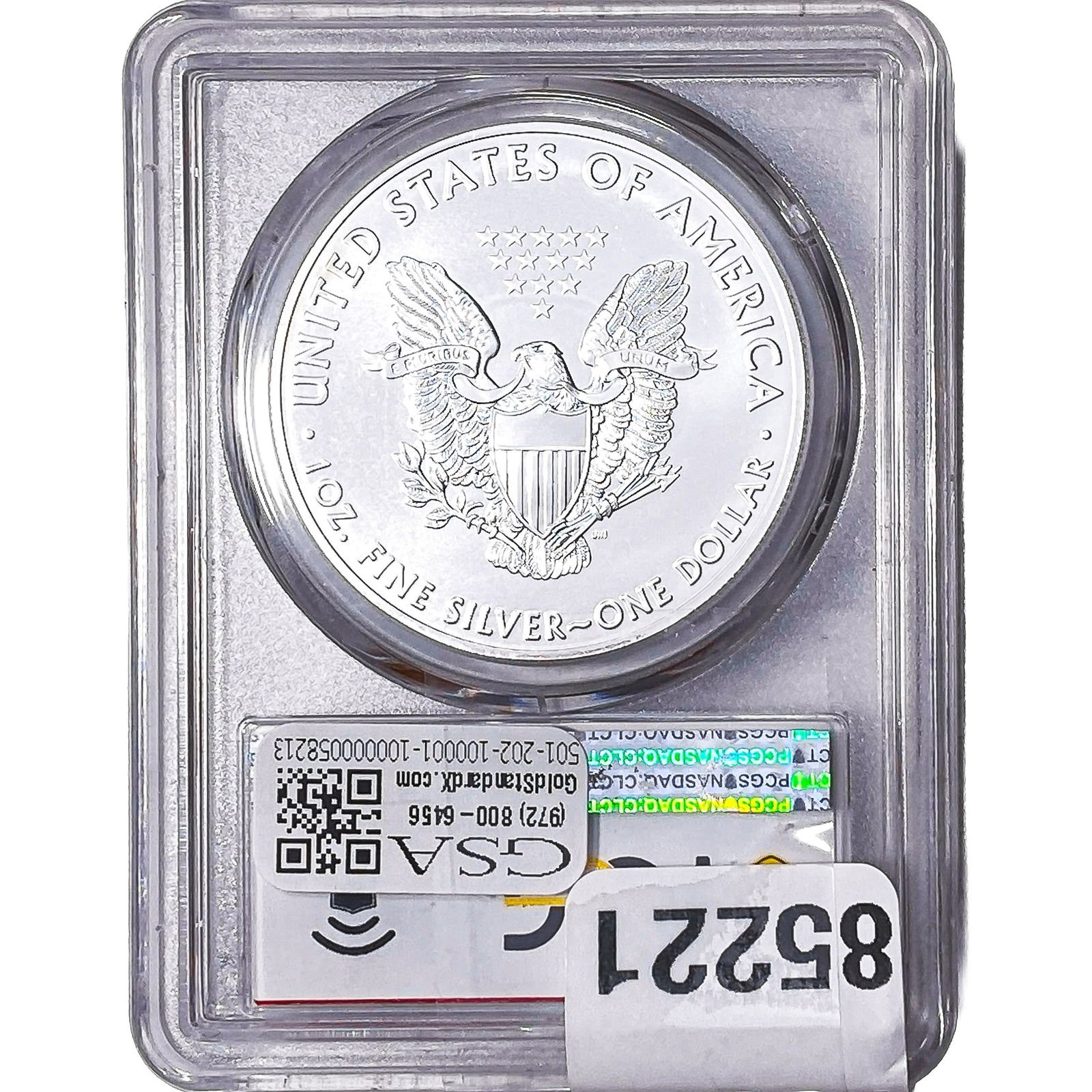 2020-S Silver Eagle PCGS MS70 - 2