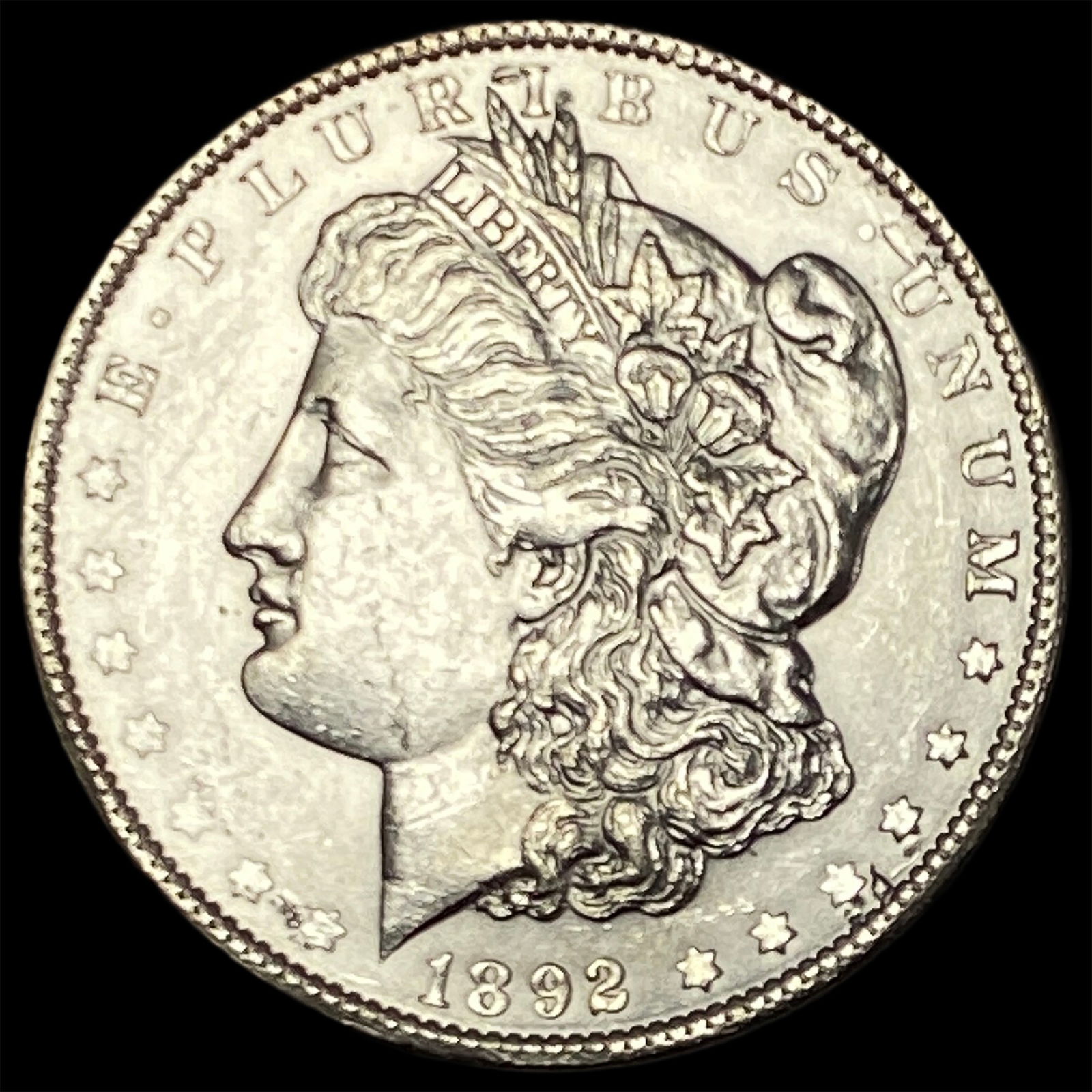 1892 Morgan Silver Dollar UNCIRCULATED: 1892 Morgan Silver Dollar UNCIRCULATED