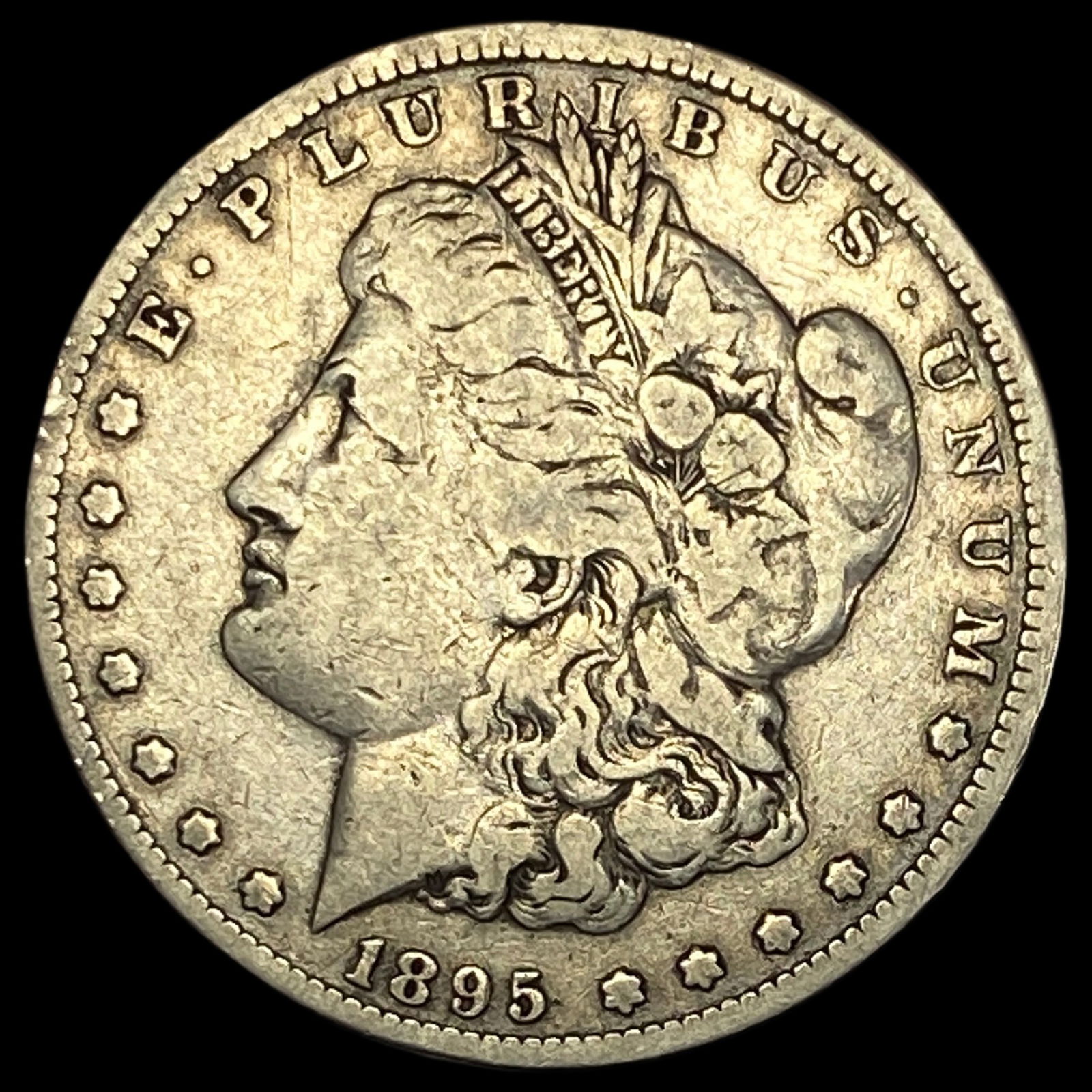 1895-O Silver Morgan Dollar LIGHTLY CIRCULATED: 1895-O Silver Morgan Dollar LIGHTLY CIRCULATED