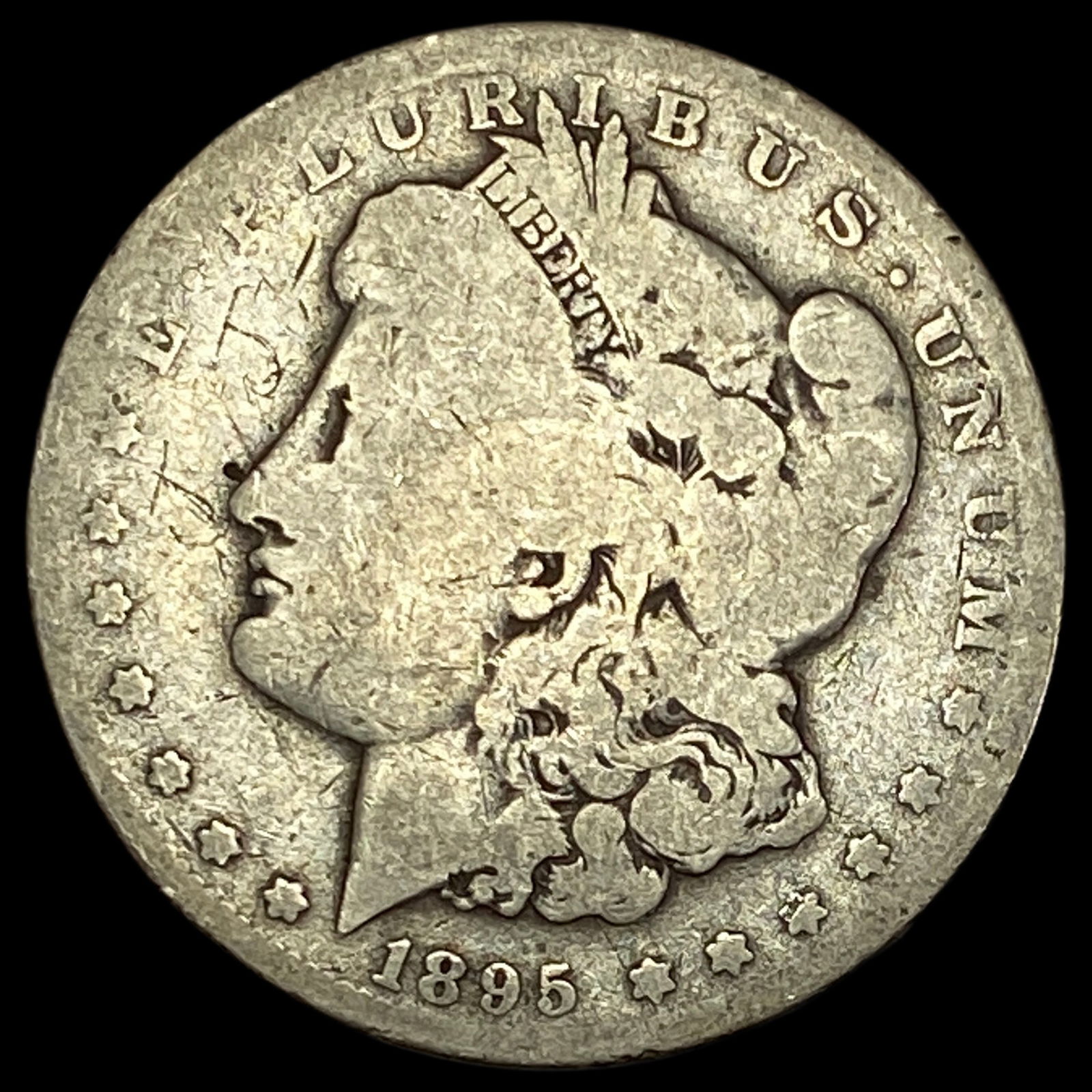 1895-O Silver Morgan Dollar NICELY CIRCULATED: 1895-O Silver Morgan Dollar NICELY CIRCULATED