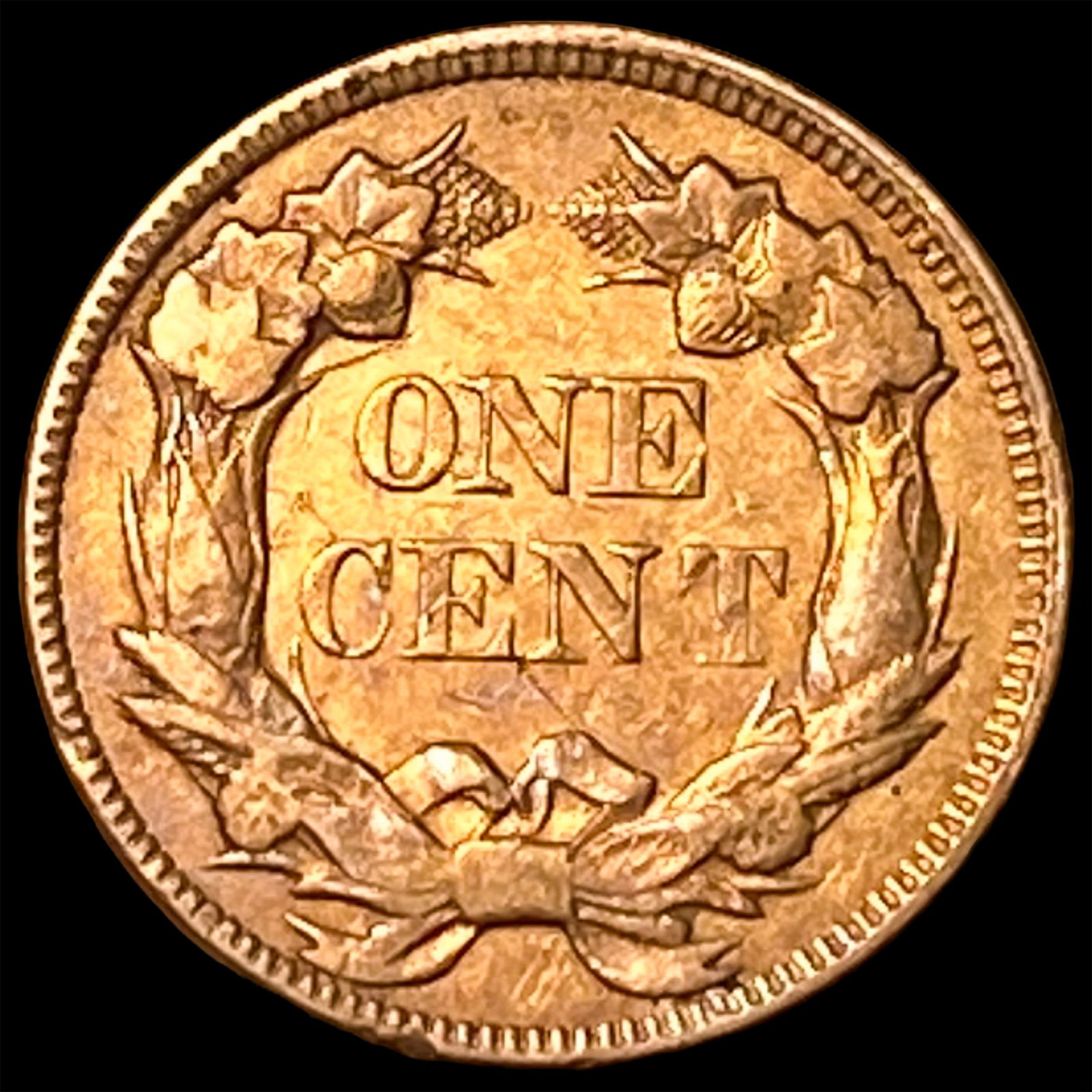 1857 Flying Eagle Cent CLOSELY UNCIRCULATED - 2