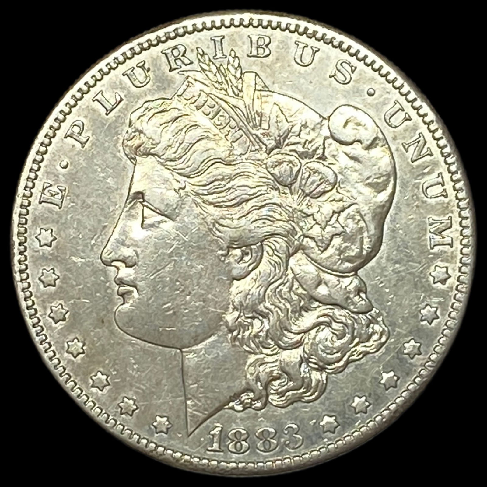 1883-S Silver Morgan Dollar CLOSELY UNCIRCULATED (1 of 2)