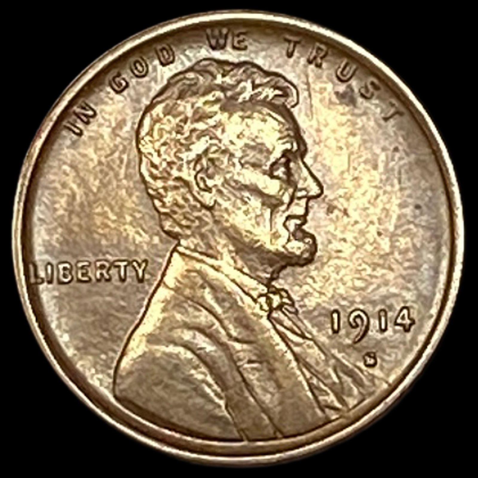 1914-S Lincoln Wheat Cent UNCIRCULATED: 1914-S Lincoln Wheat Cent UNCIRCULATED