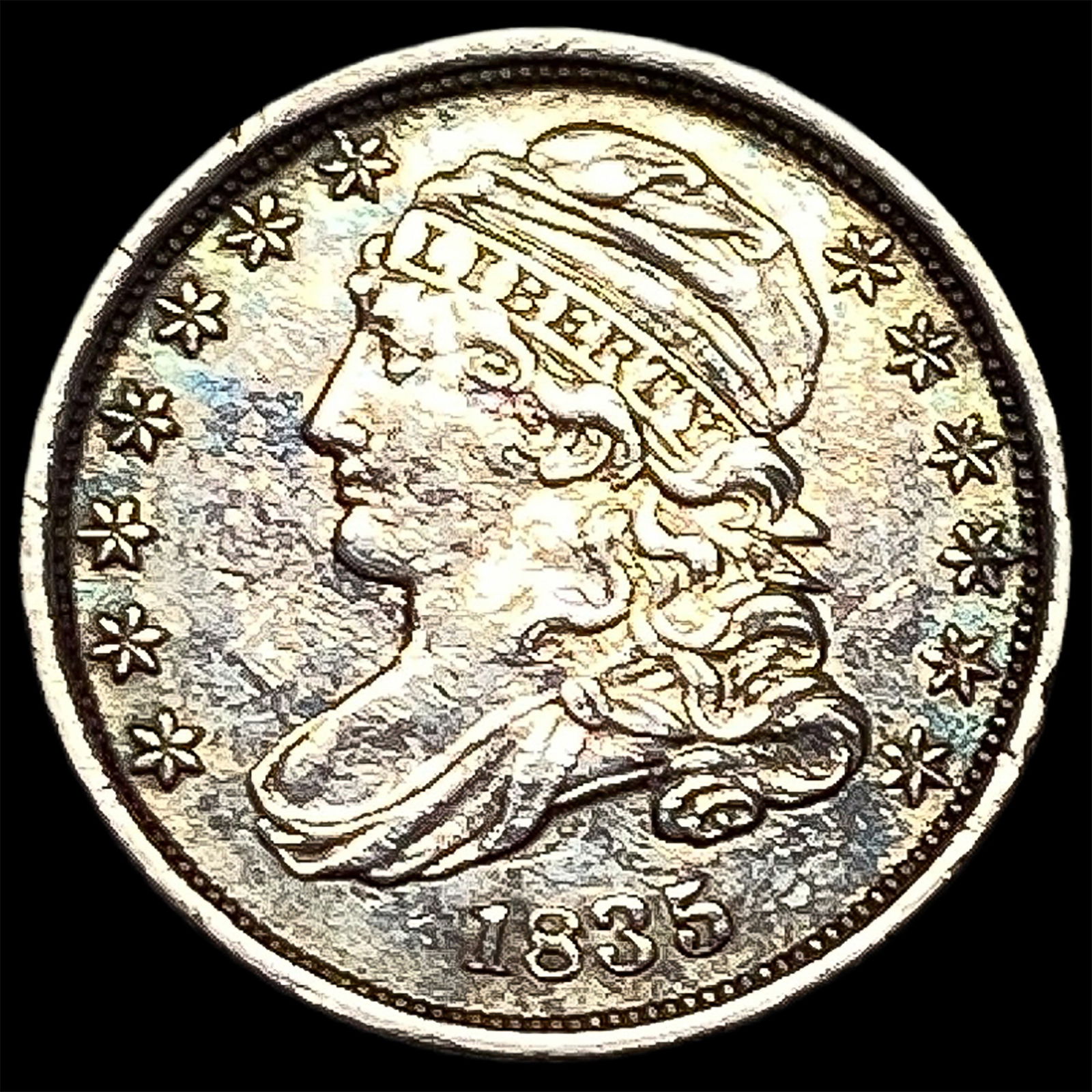 1835 Capped Bust Dime CLOSELY UNCIRCULATED (1 of 2)