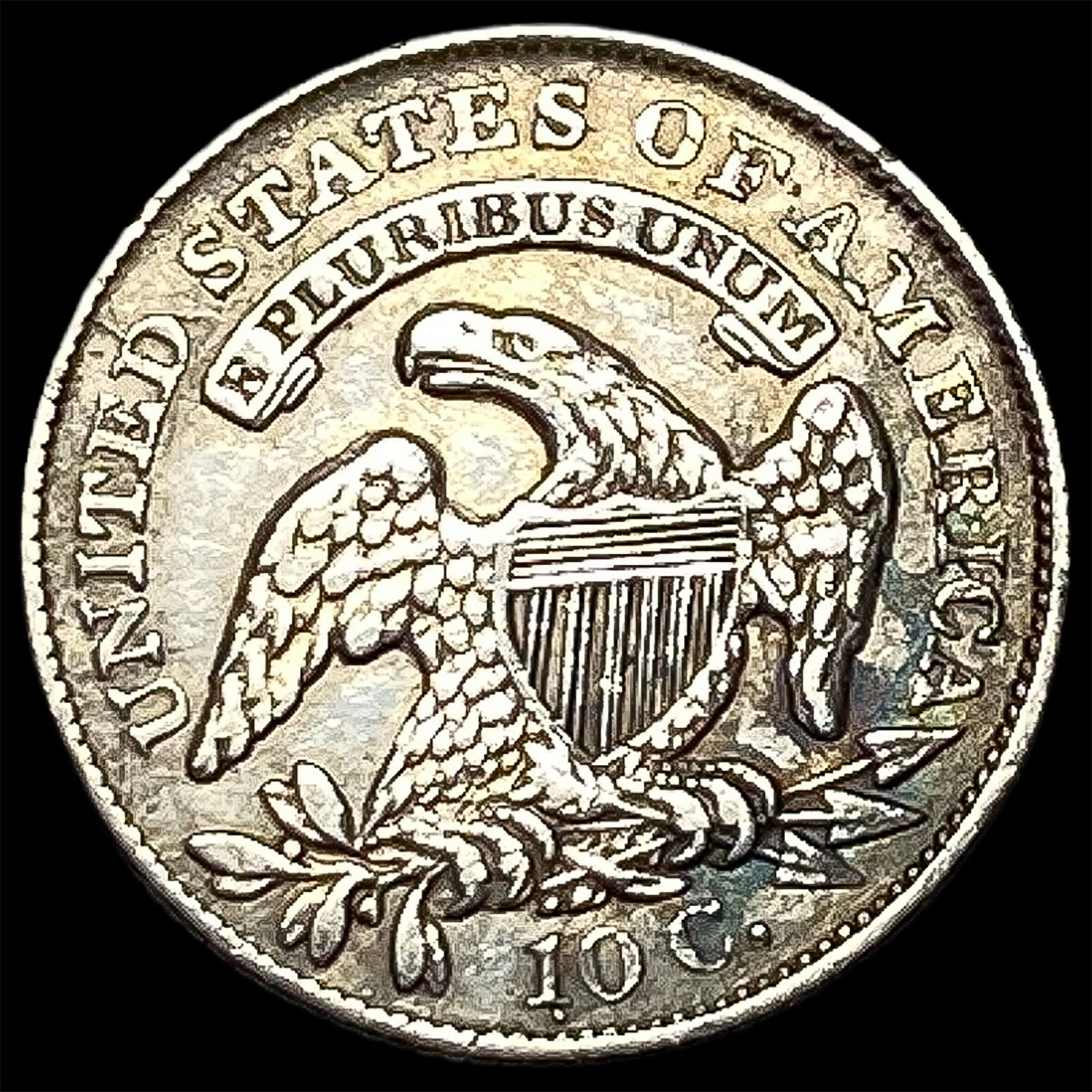 1835 Capped Bust Dime CLOSELY UNCIRCULATED - 2