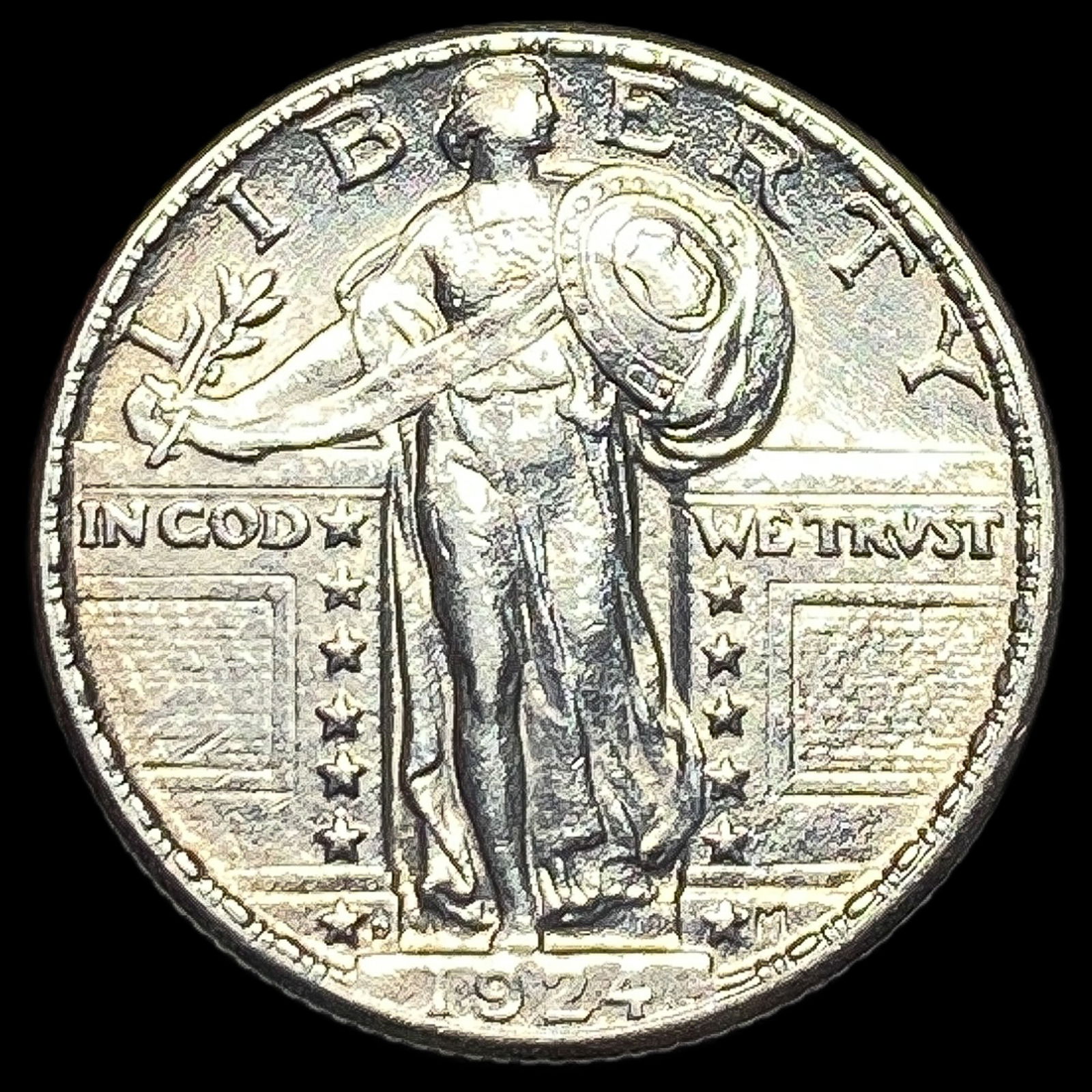 1924-D Standing Liberty Quarter UNCIRCULATED: 1924-D Standing Liberty Quarter UNCIRCULATED