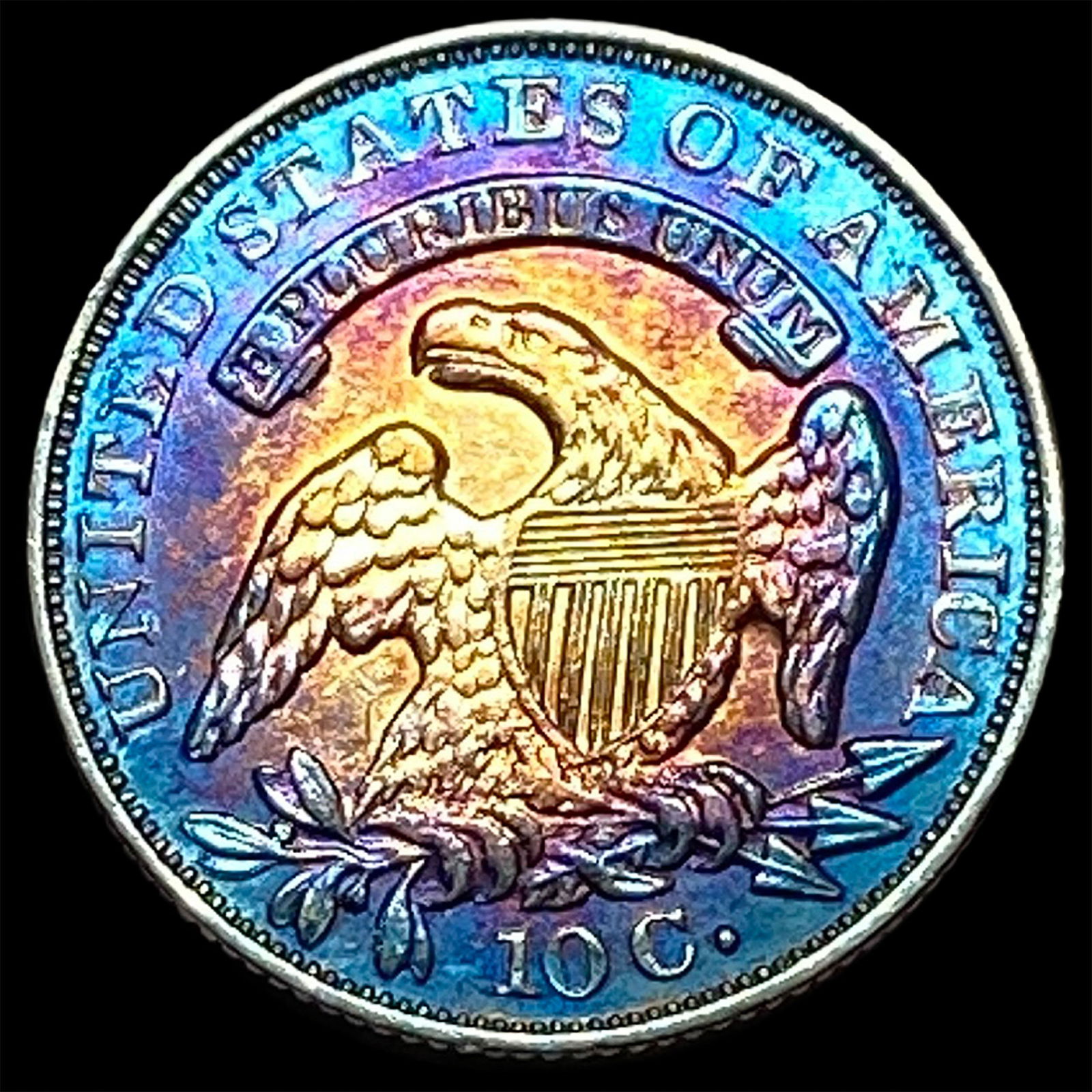 1835 Silver Capped Bust Dime UNCIRCULATED - 2