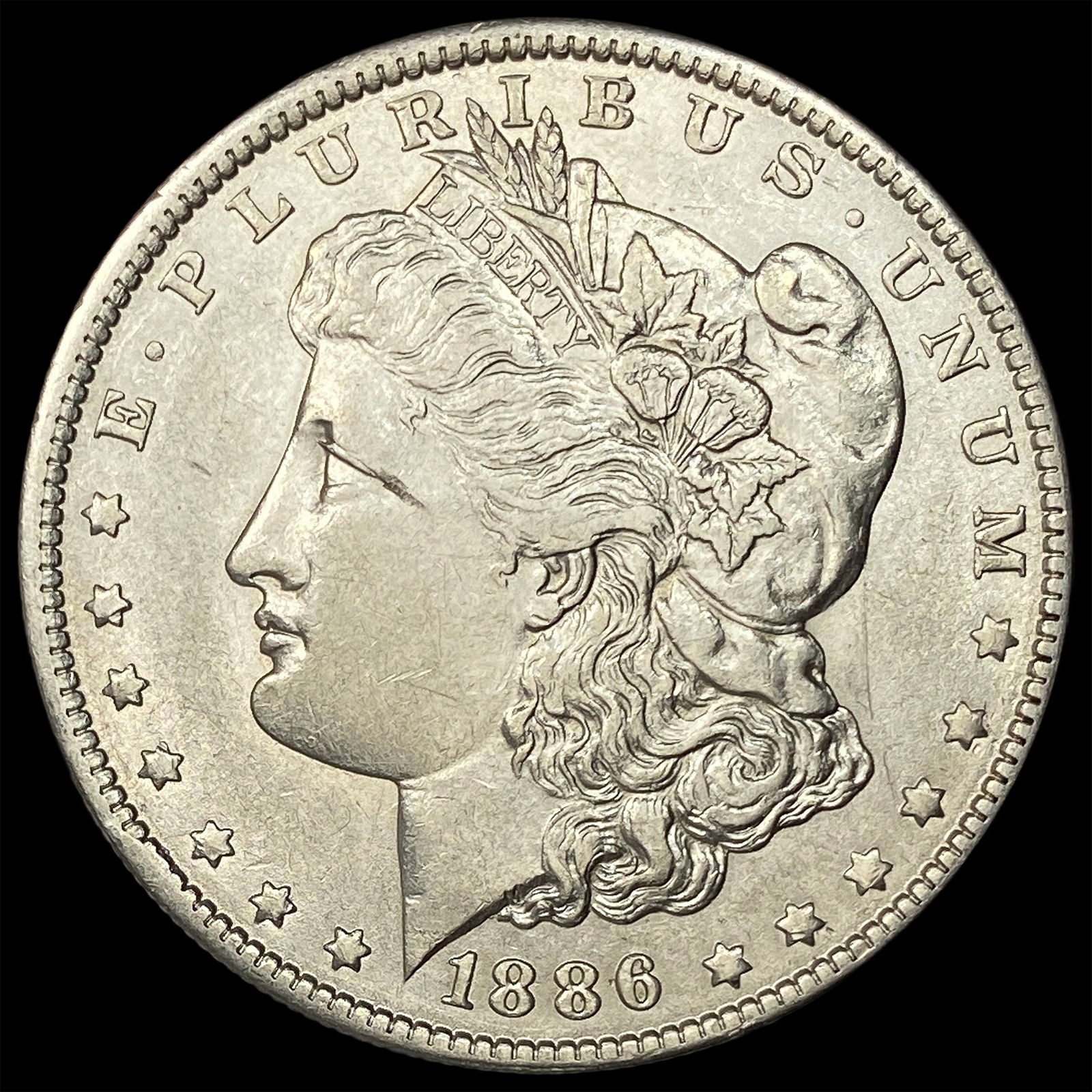 1886-O Morgan Silver Dollar CHOICE AU: 1886-O Morgan Silver Dollar CHOICE AU
