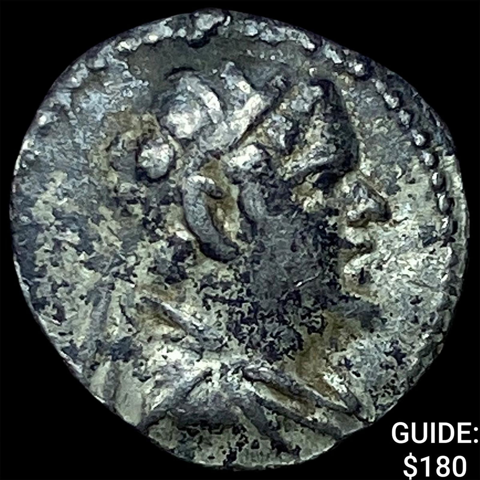 Greco-Bactria Eucratides I 171-145 BC Silver Obol NEARLY UNCIRCULATED: Greco-Bactria Eucratides I 171-145 BC Silver Obol NEARLY UNCIRCULATED