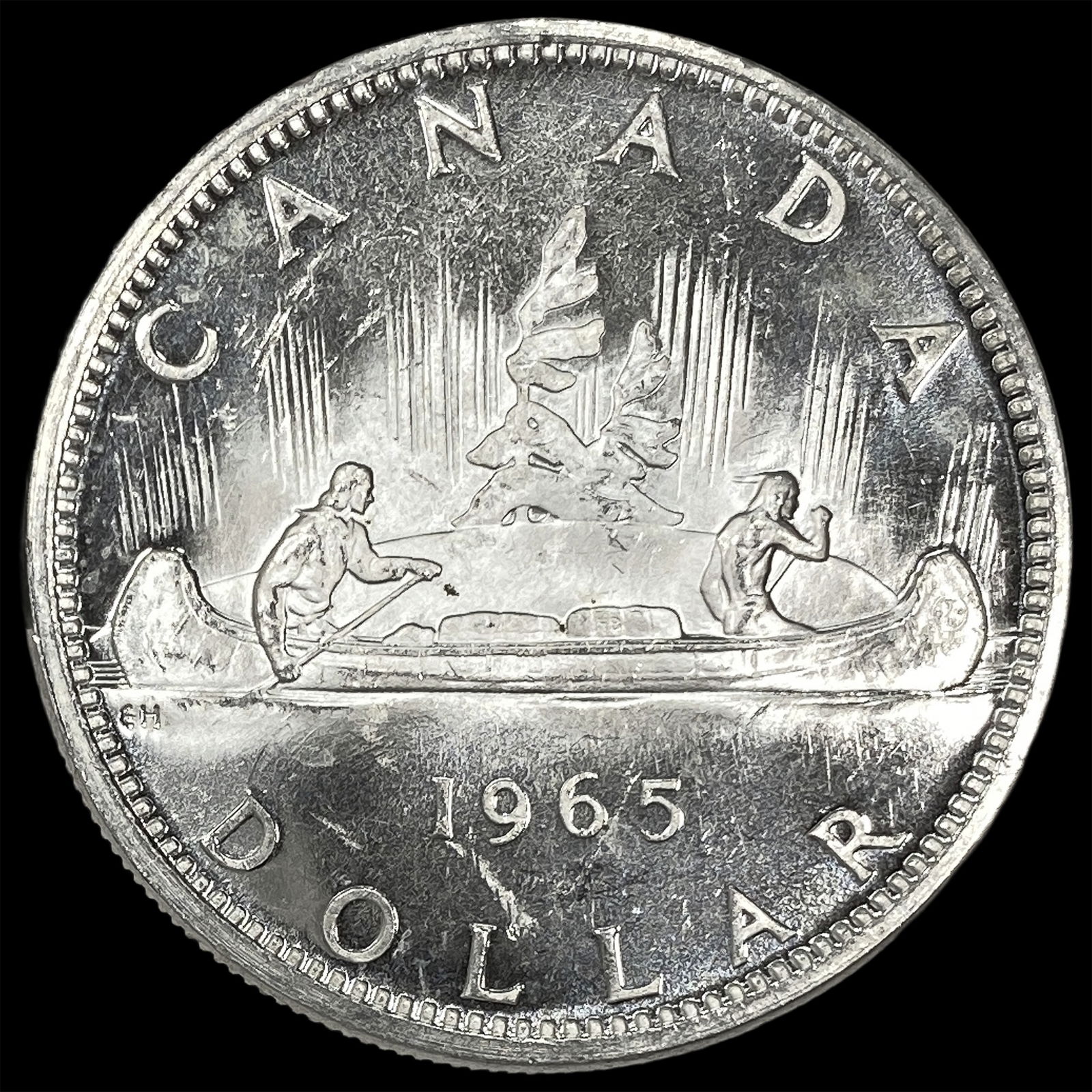 1965 Canada Silver Dollar UNCIRCULATED - 2