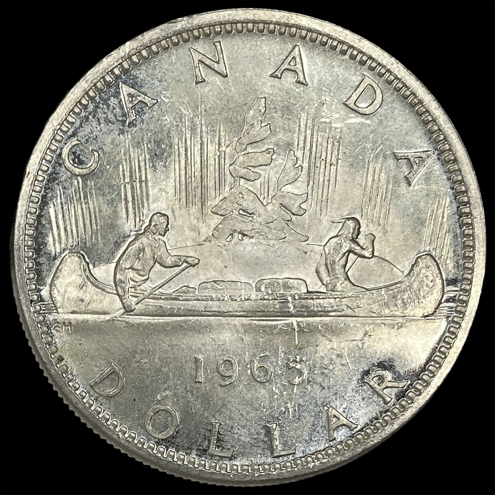 1965 Canada Silver Dollar UNCIRCULATED - 2