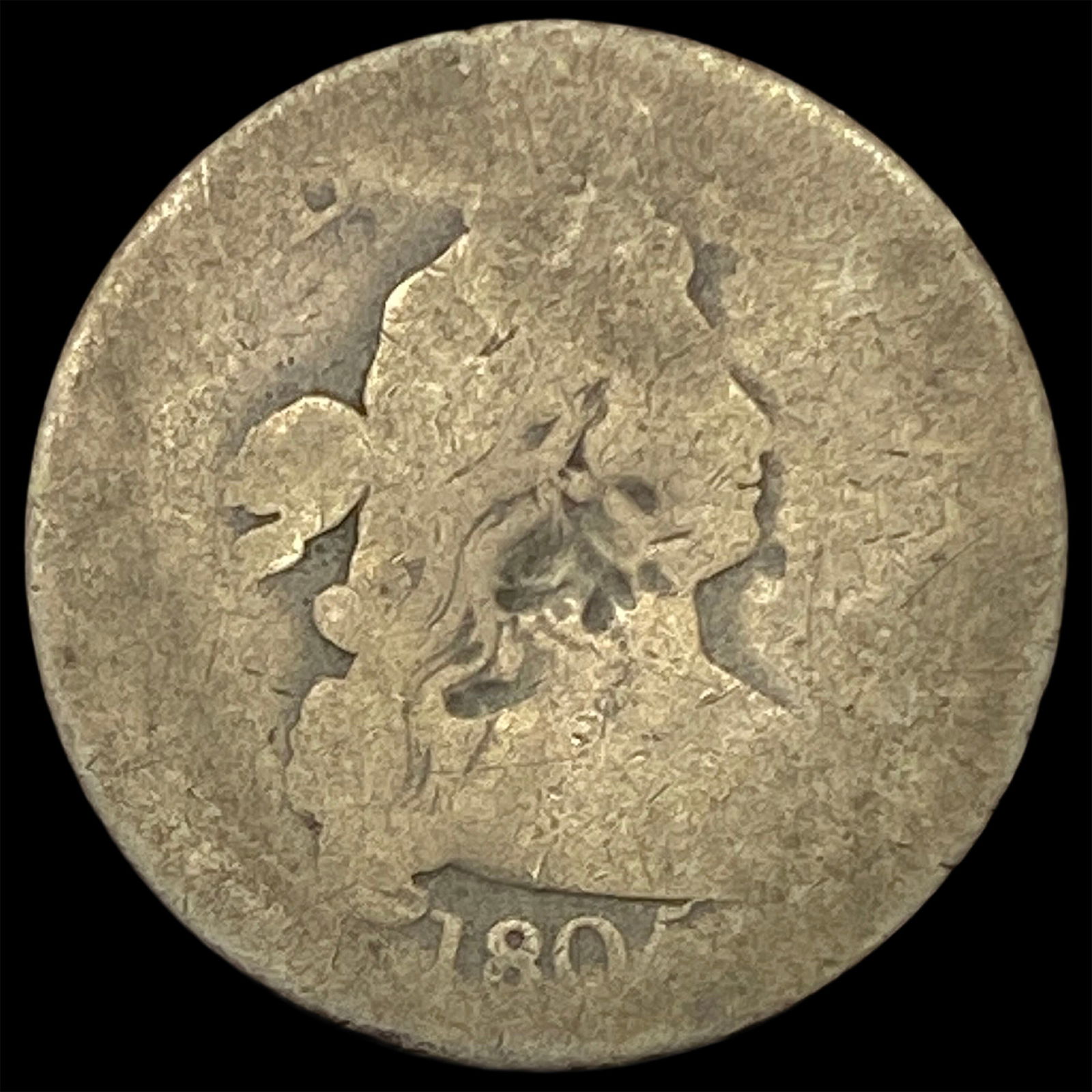 1805 Draped Bust Large Cent NICELY CIRCULATED: 1805 Draped Bust Large Cent NICELY CIRCULATED
