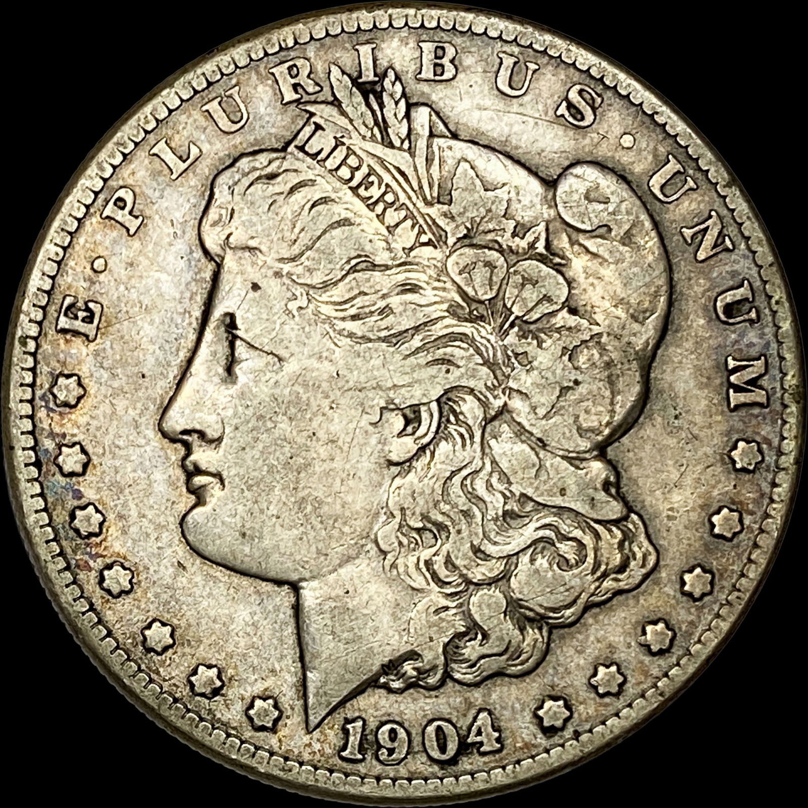 1904-S Silver Morgan Dollar LIGHTLY CIRCULATED: 1904-S Silver Morgan Dollar LIGHTLY CIRCULATED
