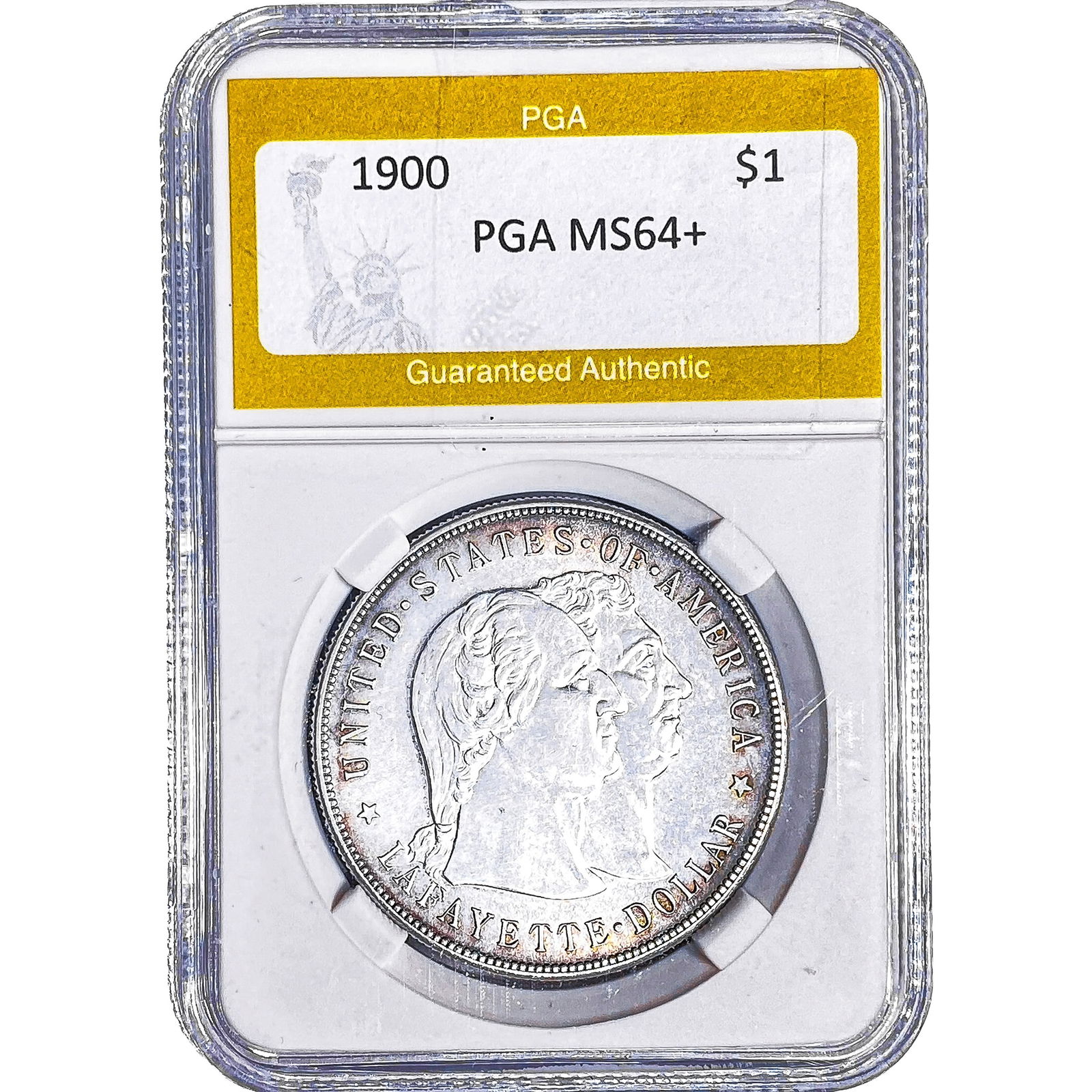 1900 Lafayette Silver Dollar PGA MS64+: 1900 Lafayette Silver Dollar PGA MS64+