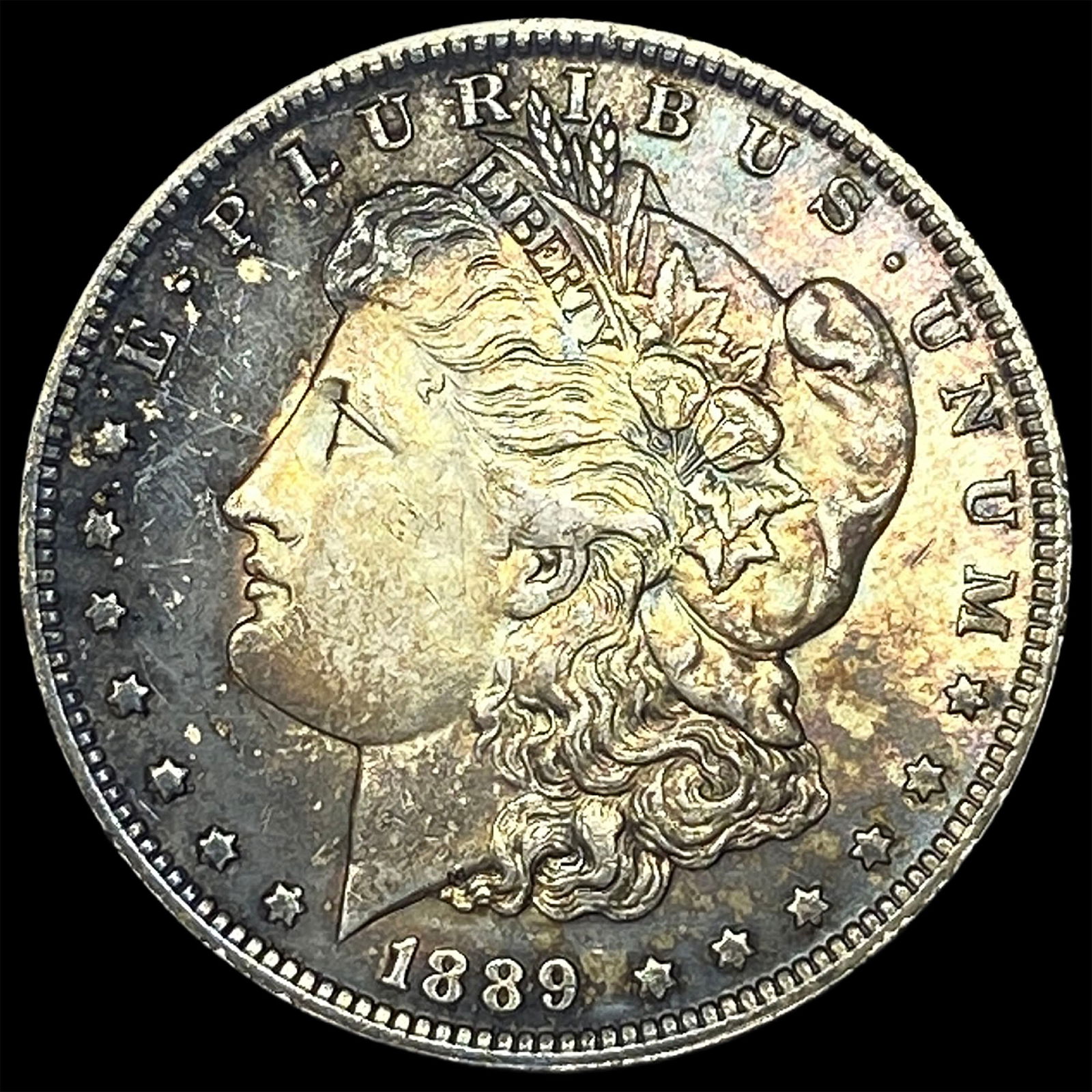 1889-O Silver Morgan Dollar CLOSELY UNCIRCULATED (1 of 2)