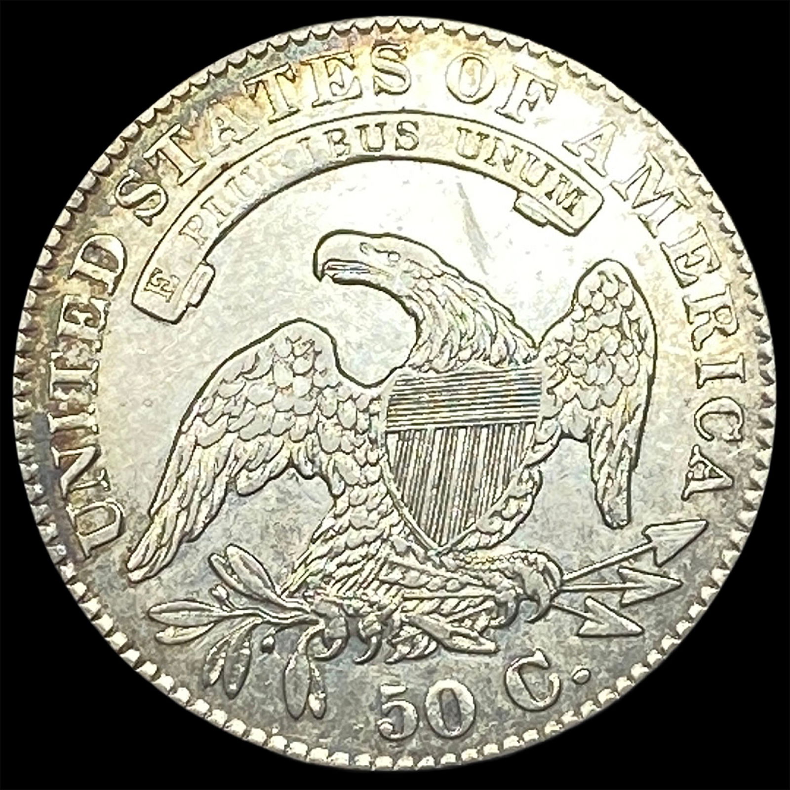 1831 Capped Bust Half Dollar CLOSELY UNCIRCULATED - 2