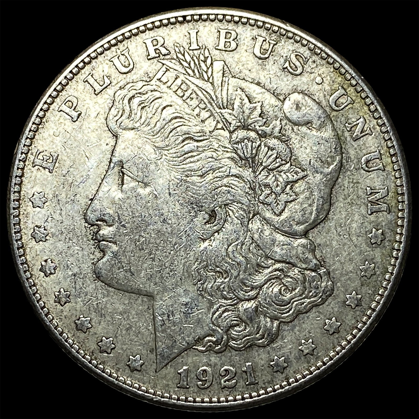 1921-S Silver Morgan Dollar LIGHTLY CIRCULATED: 1921-S Silver Morgan Dollar LIGHTLY CIRCULATED