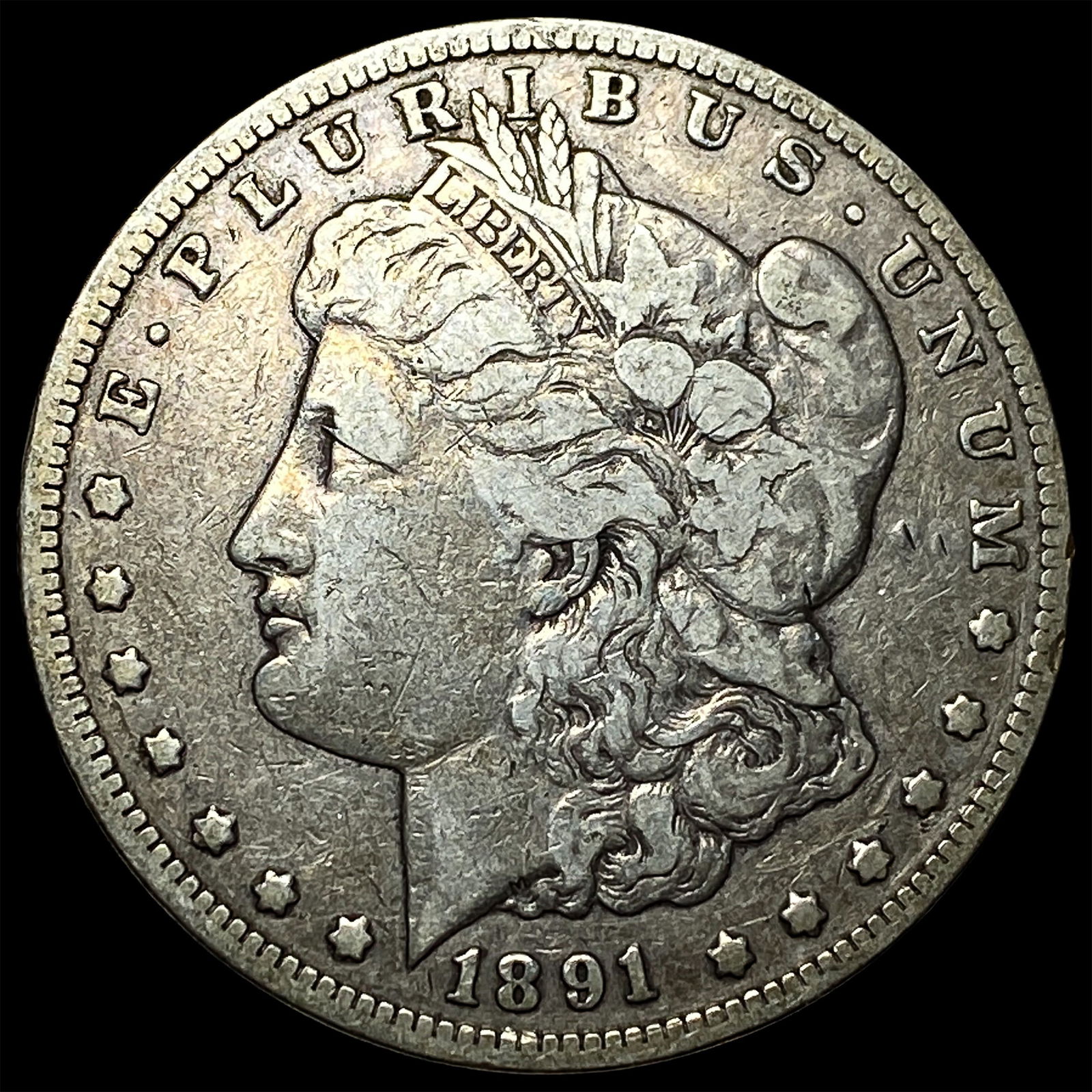 1891-CC Silver Morgan Dollar UNCIRCULATED (1 of 2)