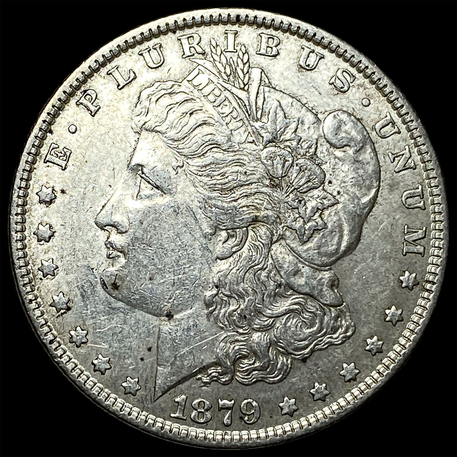 1879-S Silver Morgan Dollar CLOSELY UNCIRCULATED (1 of 2)