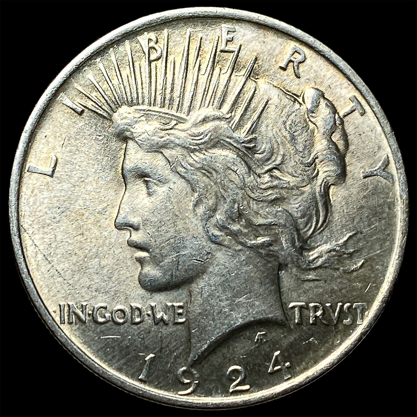 1924 Silver Peace Dollar UNCIRCULATED: 1924 Silver Peace Dollar UNCIRCULATED