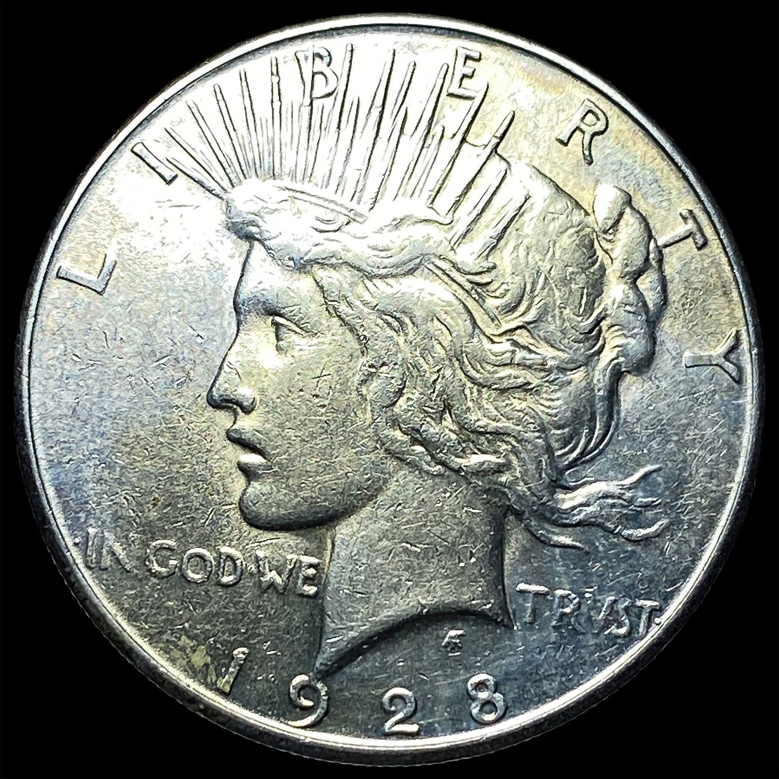 1928-S Silver Peace Dollar UNCIRCULATED (1 of 2)