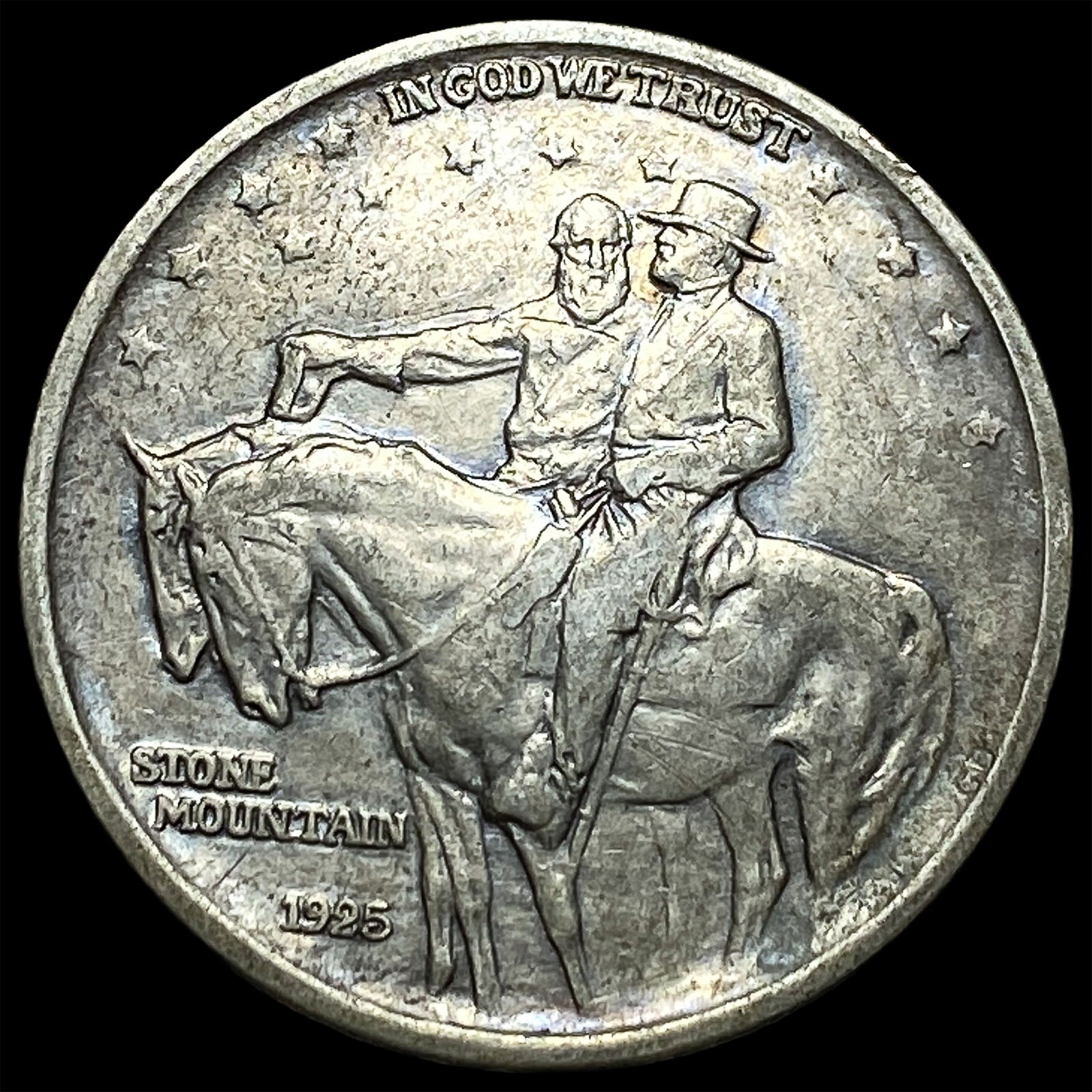 1925 Silver Half Dollar Stone Mountain CLOSELY UNCIRCULATED: 1925 Silver Half Dollar Stone Mountain CLOSELY UNCIRCULATED
