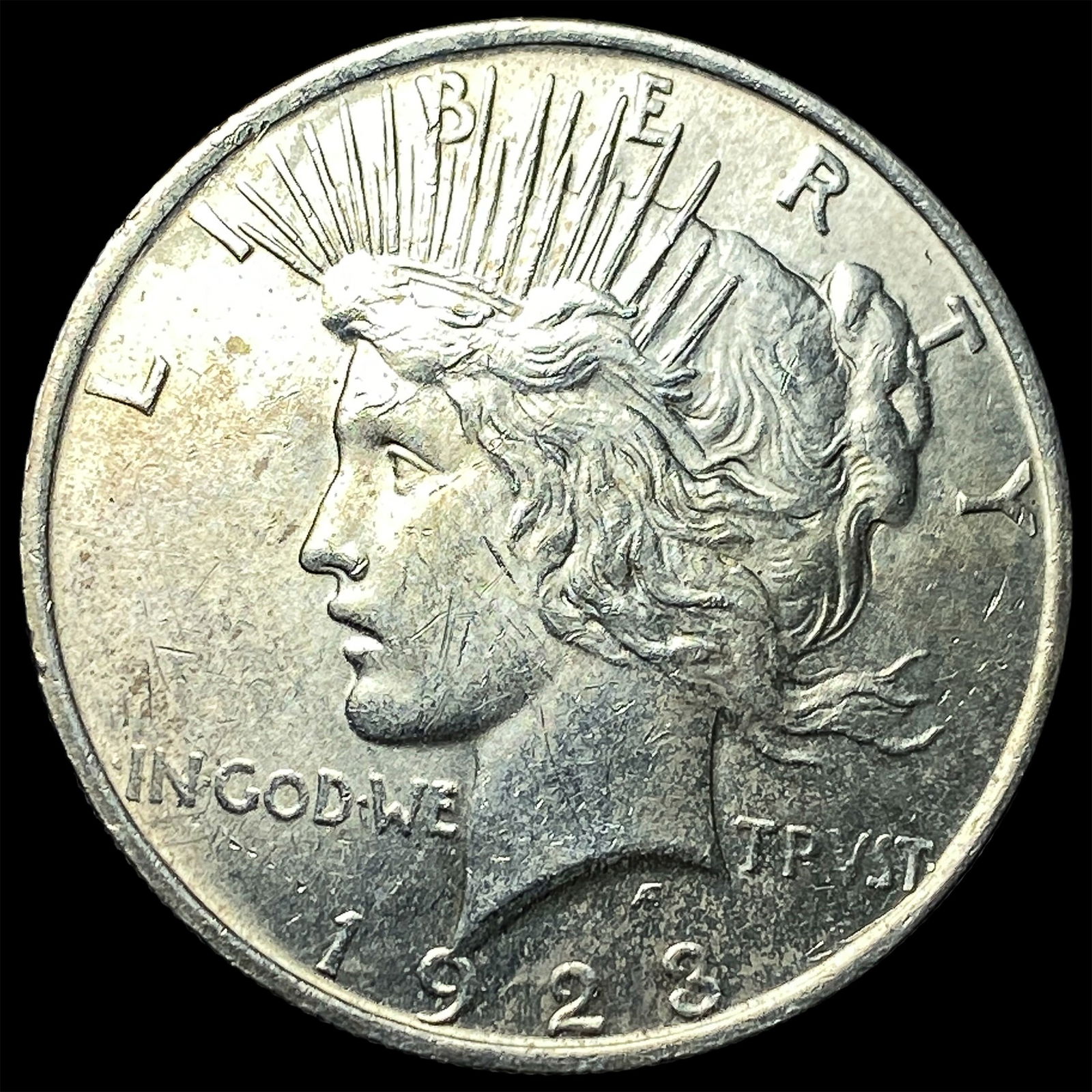 1923 Silver Peace Dollar UNCIRCULATED: 1923 Silver Peace Dollar UNCIRCULATED