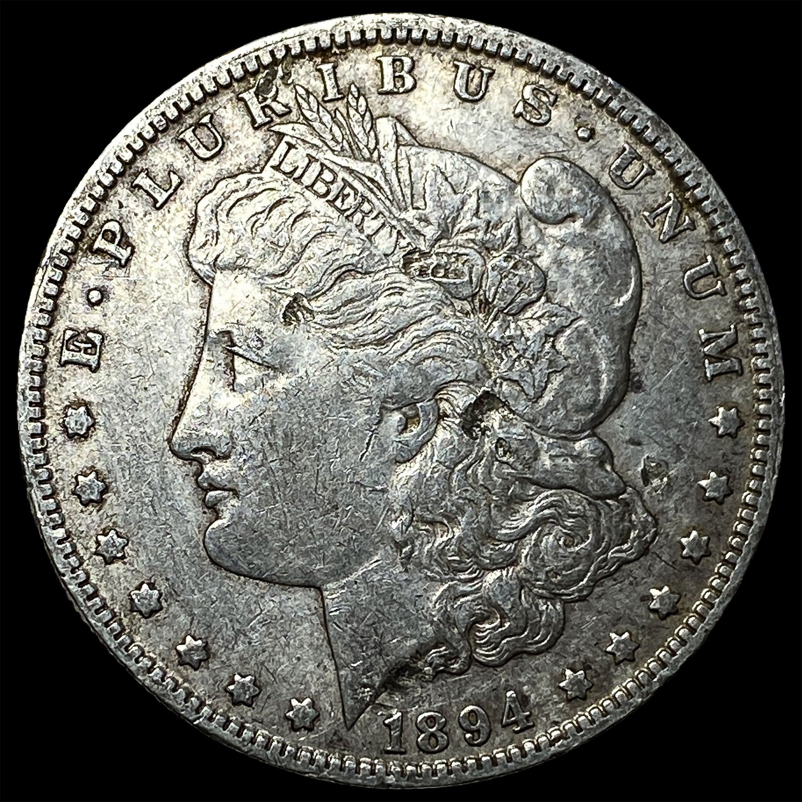 1894-O Silver Morgan Dollar LIGHTLY CIRCULATED: 1894-O Silver Morgan Dollar LIGHTLY CIRCULATED